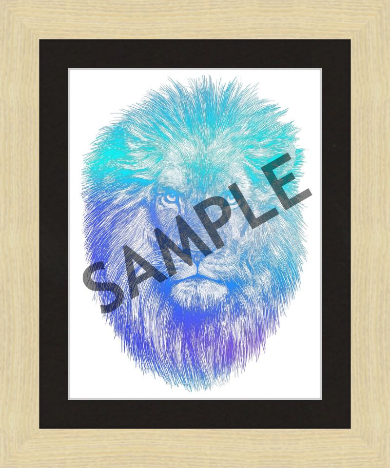 Custom Frames for 8.5x11 or 11x8.5 Inch Foiled Prints (US Only) Custom JoyousJoyfulJoyness 8 1/2" x 11" Derby, in Wheat 1" Smooth Black (White Core)