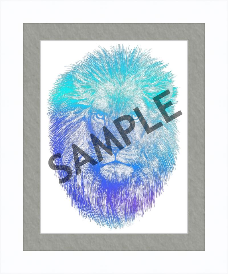 Custom Frames for 8.5x11 or 11x8.5 Inch Foiled Prints (US Only) Custom JoyousJoyfulJoyness 8 1/2" x 11" Derby, in White 1" Gray (White Core)