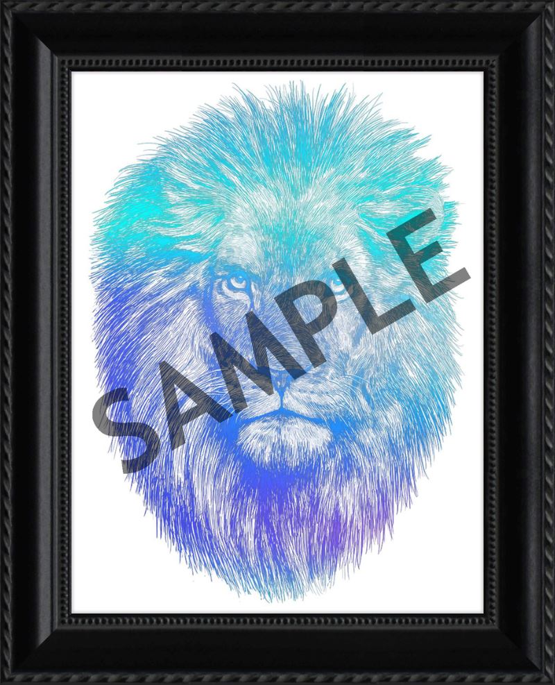 Custom Frames for 8.5x11 or 11x8.5 Inch Foiled Prints (US Only) Custom JoyousJoyfulJoyness 8 1/2" x 11" Granby, in Black No Matting