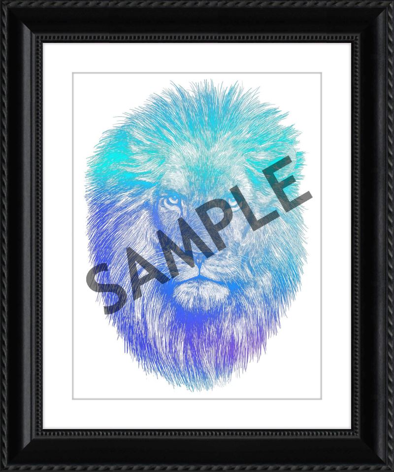 Custom Frames for 8.5x11 or 11x8.5 Inch Foiled Prints (US Only) Custom JoyousJoyfulJoyness 8 1/2" x 11" Granby, in Black 1" Smooth White (White Core)