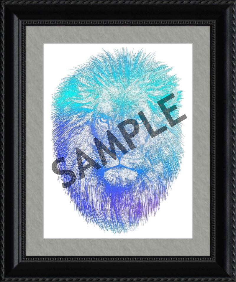 Custom Frames for 8.5x11 or 11x8.5 Inch Foiled Prints (US Only) Custom JoyousJoyfulJoyness 8 1/2" x 11" Granby, in Black 1" Gray (White Core)