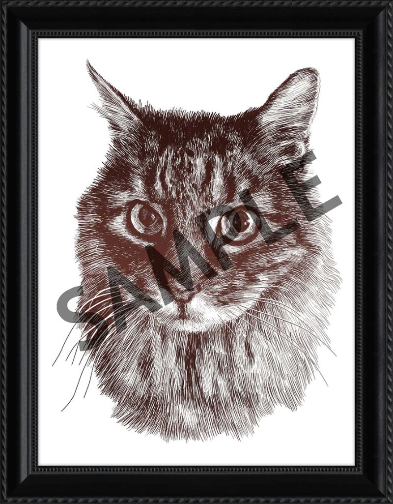 Custom Frames for 12x16 or 16x12 Inch Foiled Prints (US Only) Custom JoyousJoyfulJoyness 12" x 16" Granby, in Black No Matting