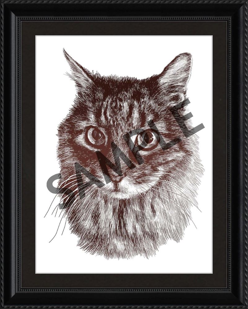 Custom Frames for 12x16 or 16x12 Inch Foiled Prints (US Only) Custom JoyousJoyfulJoyness 12" x 16" Granby, in Black 1" Smooth Black (White Core)