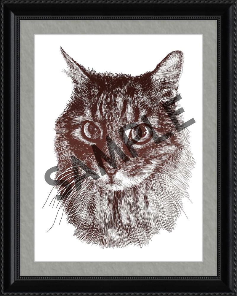 Custom Frames for 12x16 or 16x12 Inch Foiled Prints (US Only) Custom JoyousJoyfulJoyness 12" x 16" Granby, in Black 1" Gray (White Core)