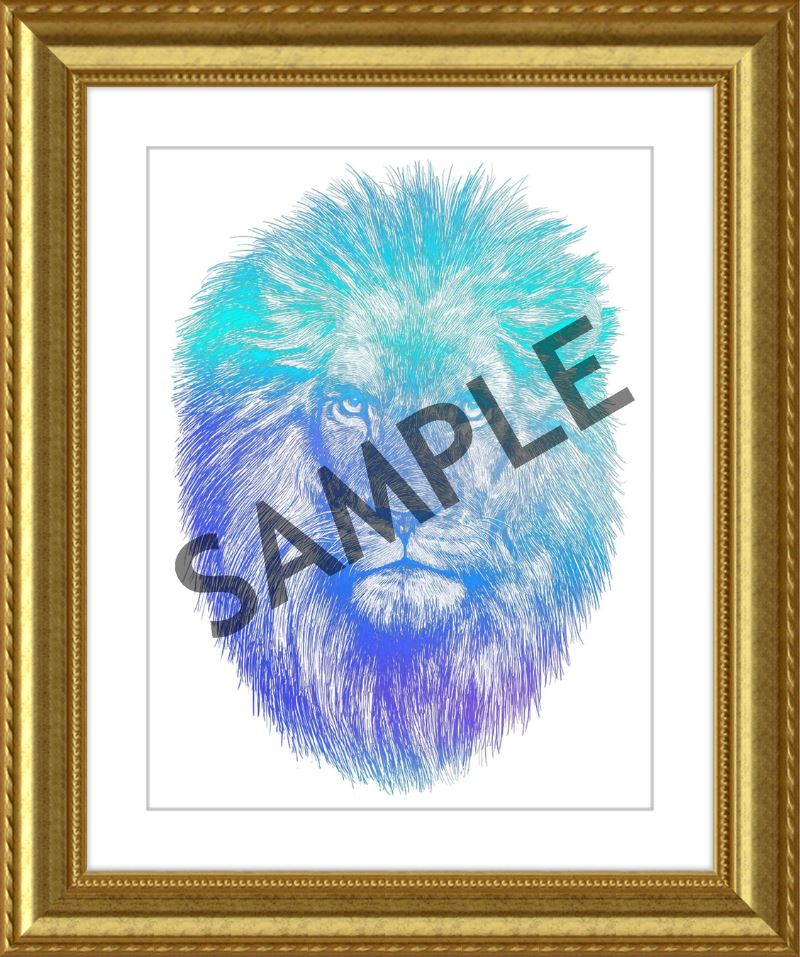 Custom Frames for 8.5x11 or 11x8.5 Inch Foiled Prints (US Only) Custom JoyousJoyfulJoyness 8 1/2" x 11" Granby, in Gold 1" Smooth White (White Core)
