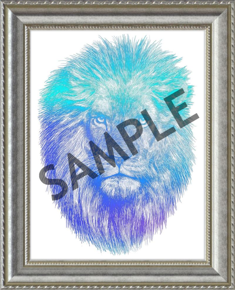 Custom Frames for 8.5x11 or 11x8.5 Inch Foiled Prints (US Only) Custom JoyousJoyfulJoyness 8 1/2" x 11" Granby, in Silver No Matting