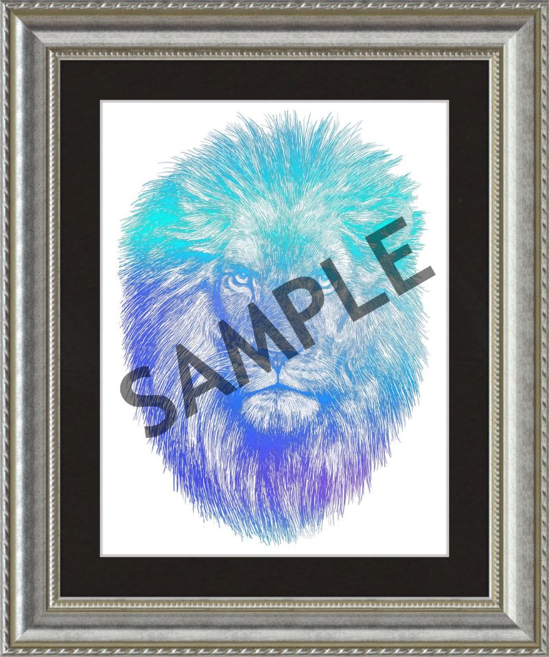Custom Frames for 8.5x11 or 11x8.5 Inch Foiled Prints (US Only) Custom JoyousJoyfulJoyness 8 1/2" x 11" Granby, in Silver 1" Smooth Black (White Core)