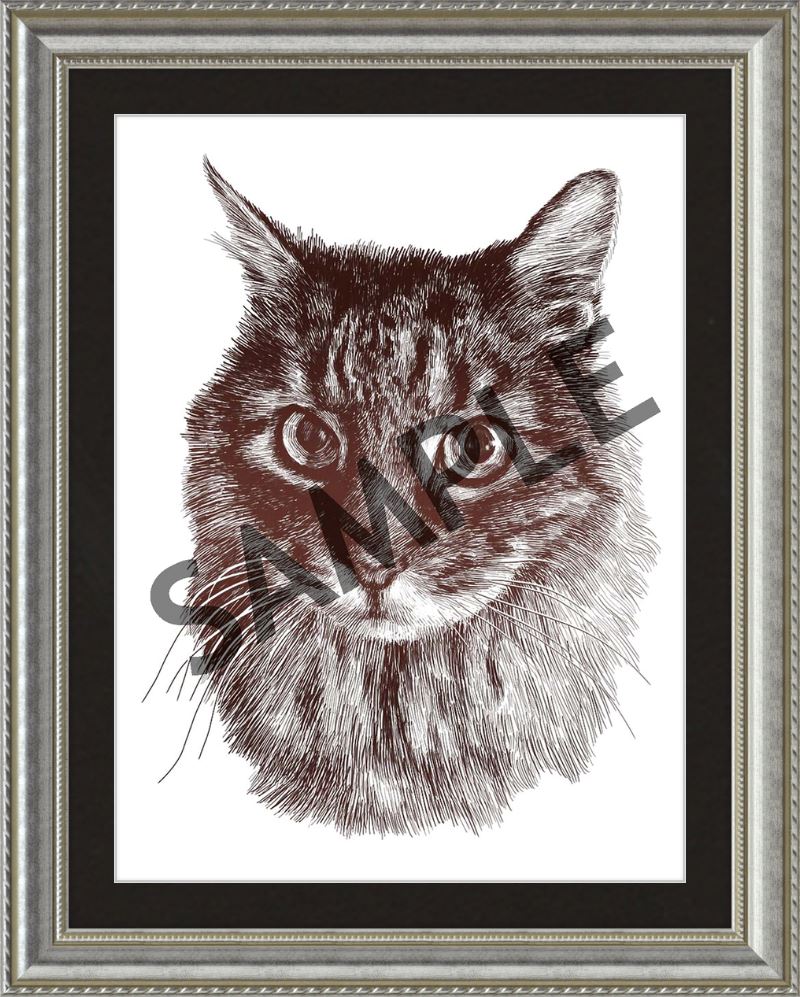 Custom Frames for 12x16 or 16x12 Inch Foiled Prints (US Only) Custom JoyousJoyfulJoyness 12" x 16" Granby, in Silver 1" Smooth Black (White Core)