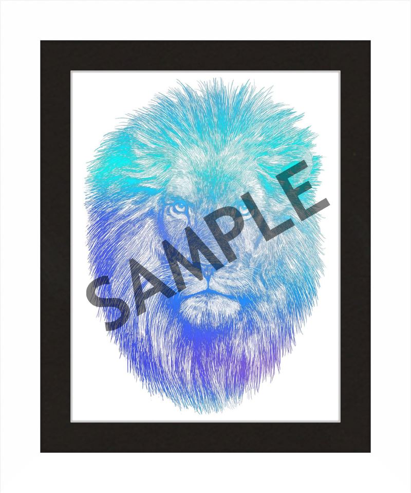 Custom Frames for 8.5x11 or 11x8.5 Inch Foiled Prints (US Only) Custom JoyousJoyfulJoyness 8 1/2" x 11" Dayton, in White 1" Smooth Black (White Core)
