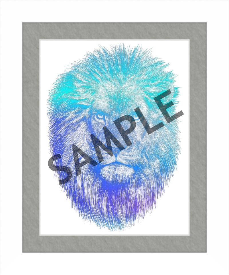 Custom Frames for 8.5x11 or 11x8.5 Inch Foiled Prints (US Only) Custom JoyousJoyfulJoyness 8 1/2" x 11" Dayton, in White 1" Gray (White Core)