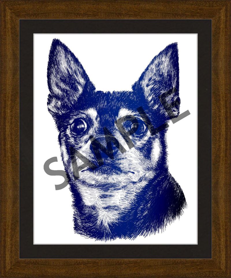 Custom Frames for 11x14 or 14x11 Inch Foiled Prints (US Only) Custom JoyousJoyfulJoyness 11" x 14" Dayton, in Cocoa 1" Smooth Black (White Core)