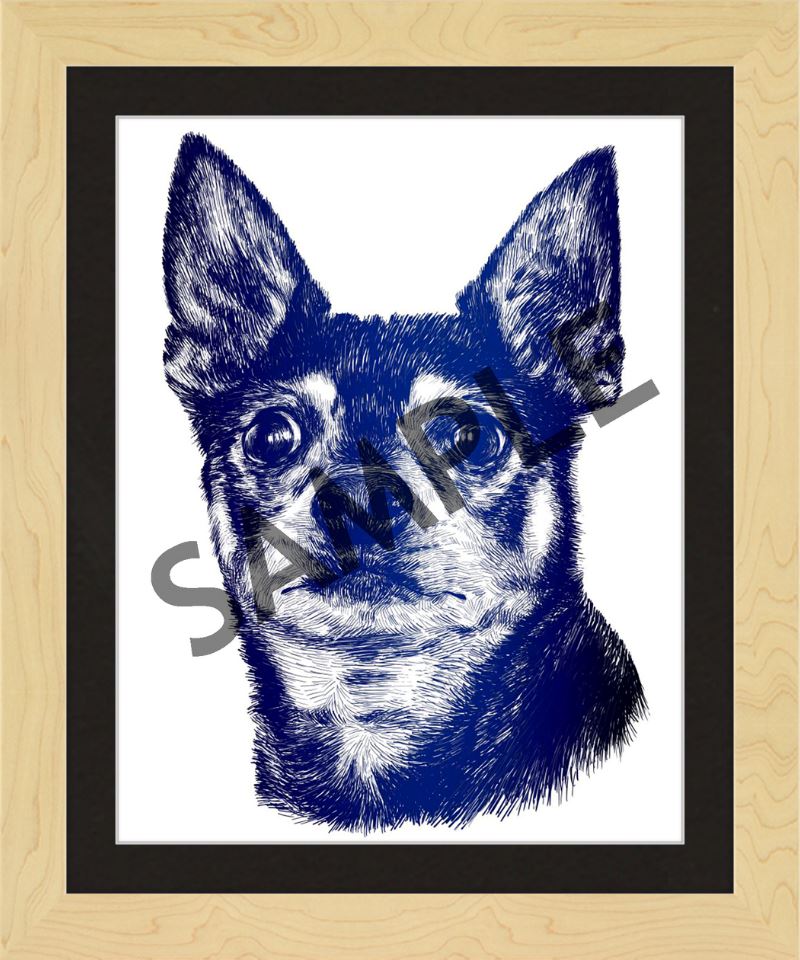 Custom Frames for 11x14 or 14x11 Inch Foiled Prints (US Only) Custom JoyousJoyfulJoyness 11" x 14" Dayton, in Sand 1" Smooth Black (White Core)