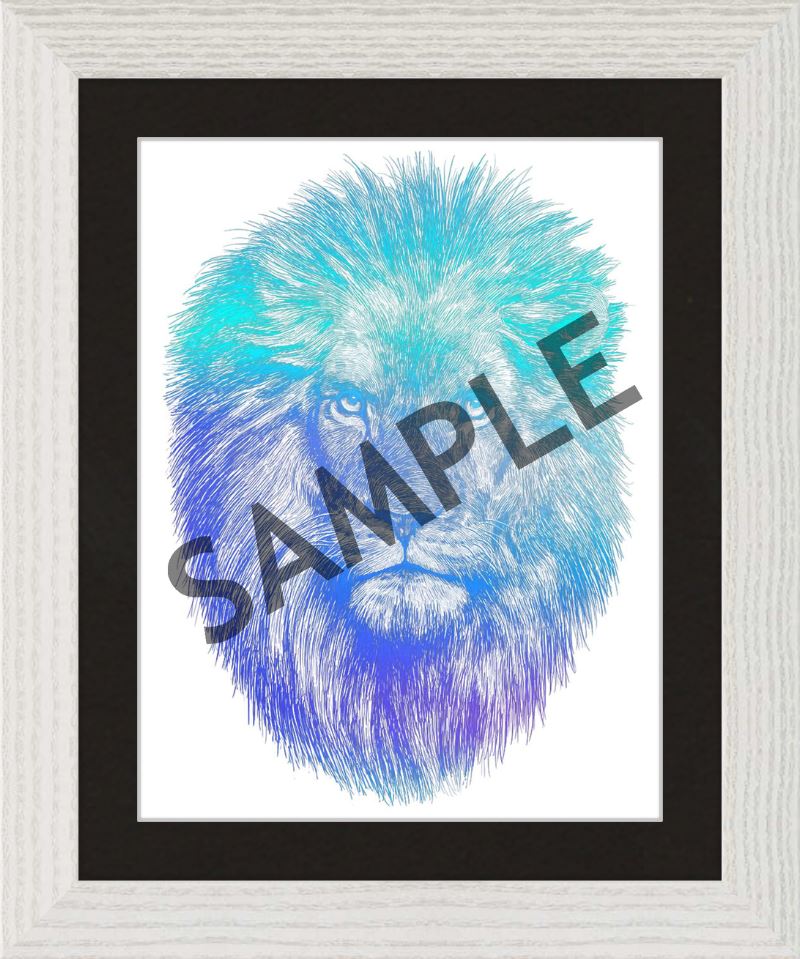 Custom Frames for 8.5x11 or 11x8.5 Inch Foiled Prints (US Only) Custom JoyousJoyfulJoyness 8 1/2" x 11" Dayton, in Whitewash 1" Smooth Black (White Core)