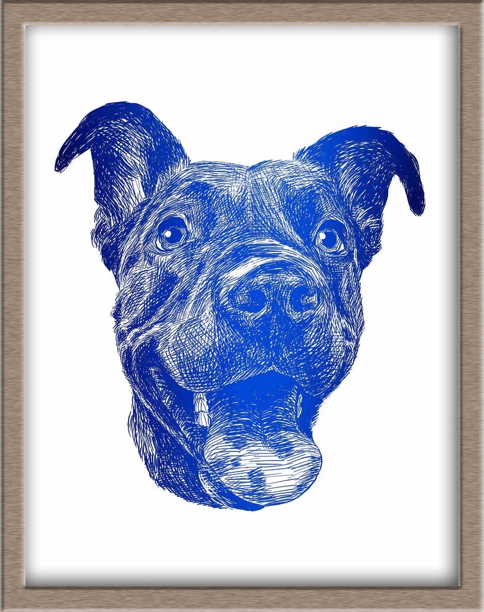 Custom Foiled Pet Portraits Pre-Order (starting at $320) Posters, Prints, & Visual Artwork JoyousJoyfulJoyness 