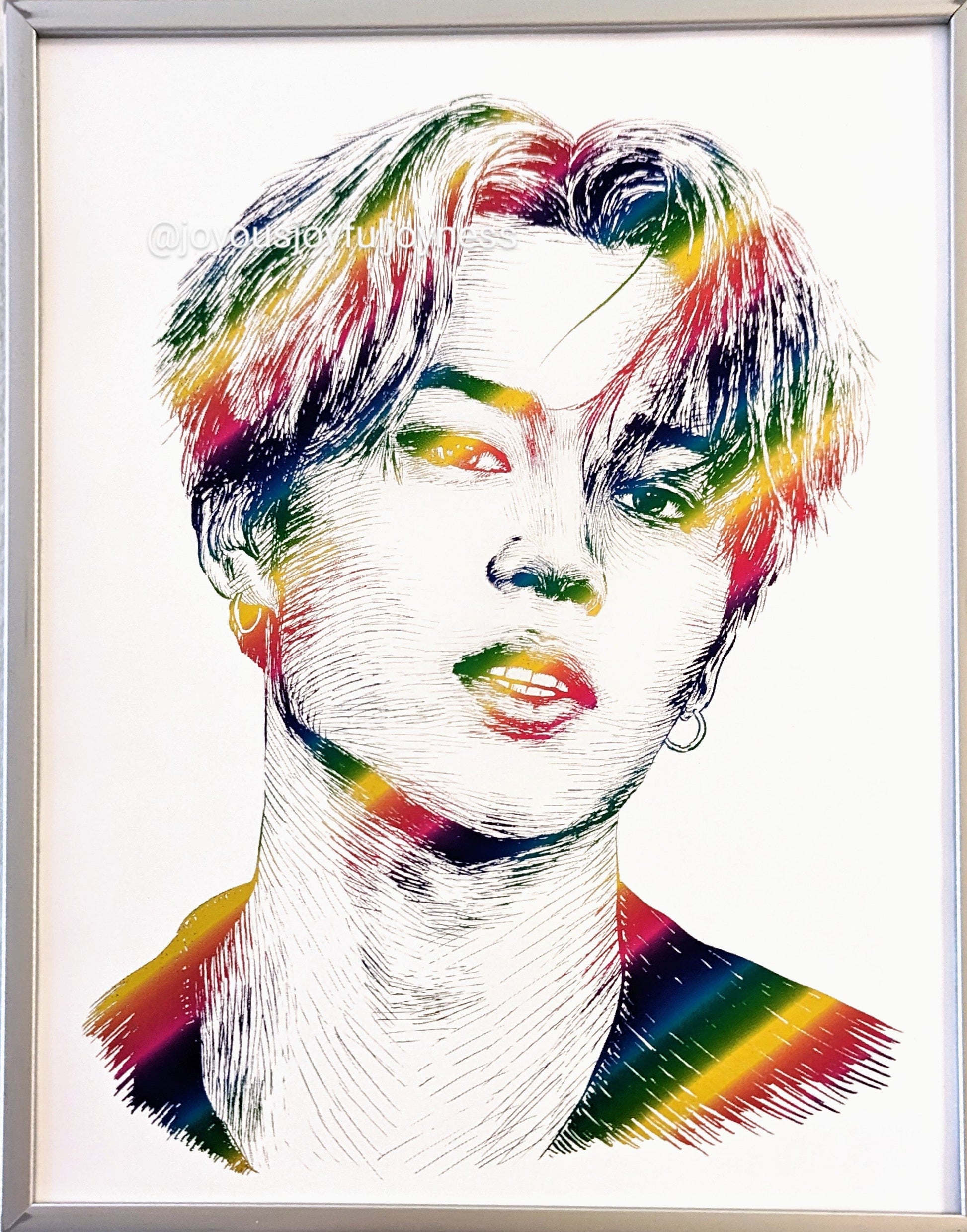 Portfolio: Jimin of BTS (Not for sale) Posters, Prints, & Visual Artwork JoyousJoyfulJoyness 