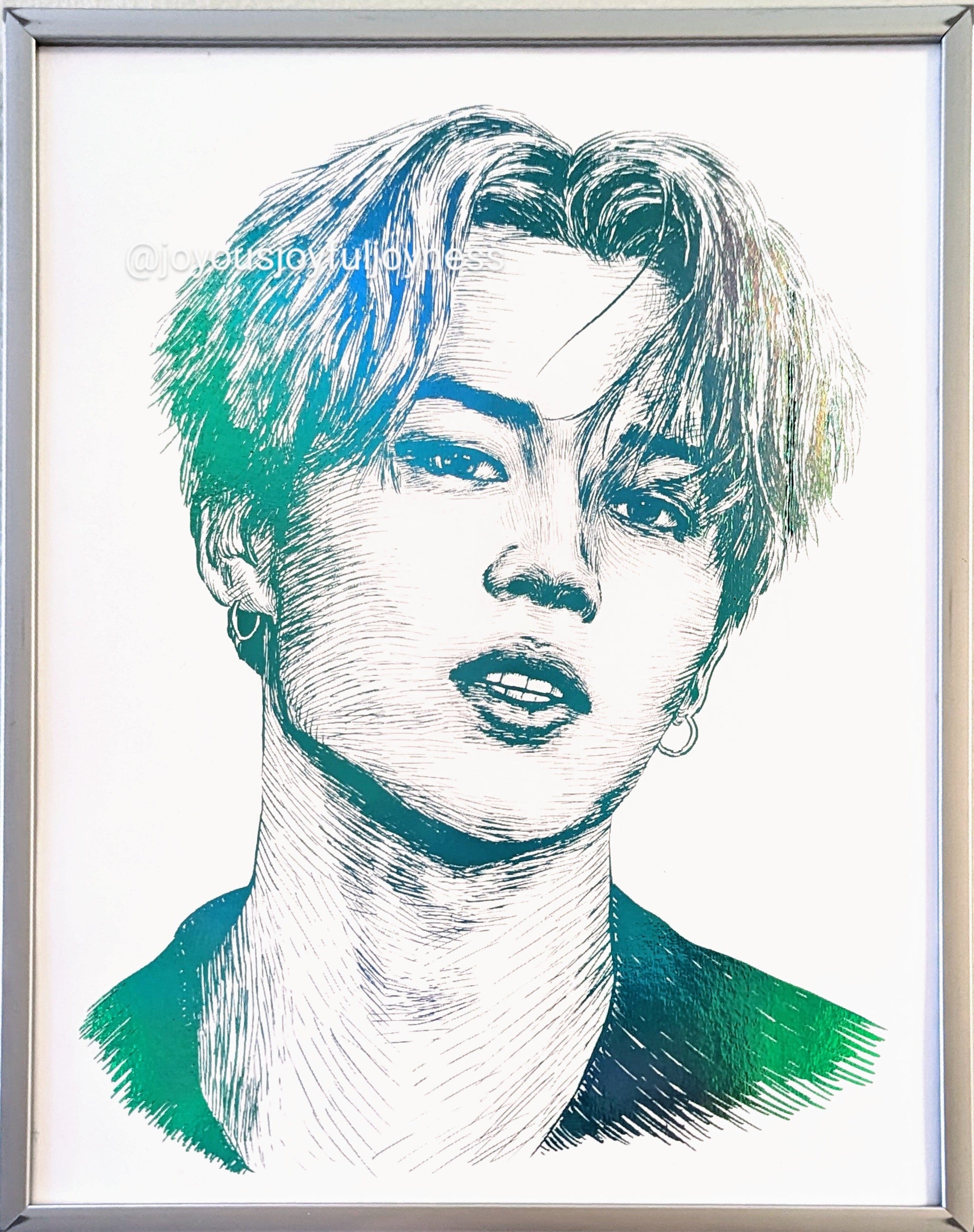 Portfolio: Jimin of BTS (Not for sale) Posters, Prints, & Visual Artwork JoyousJoyfulJoyness 