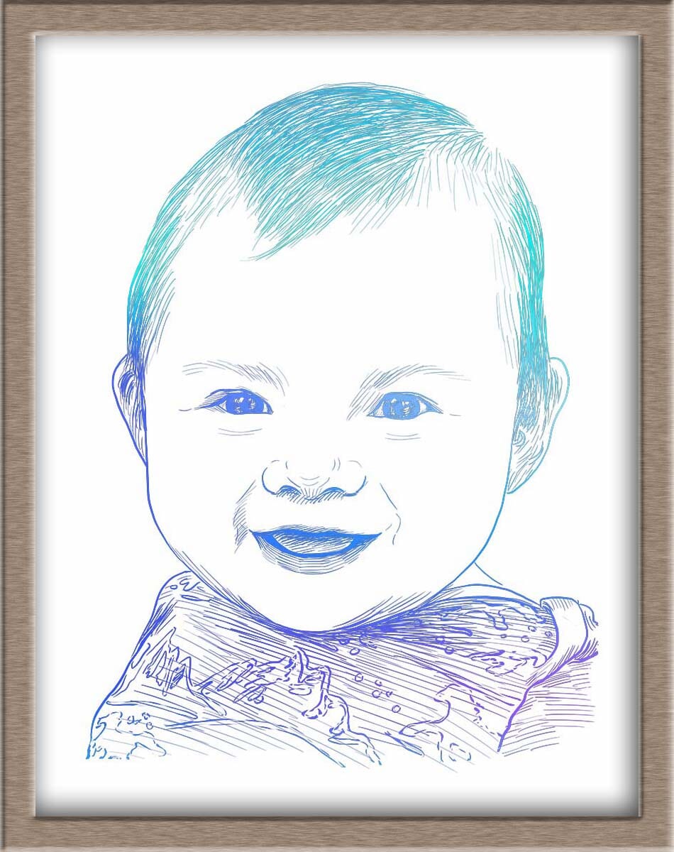 Custom Foiled People Portraits Pre-Order (starting at $320) Posters, Prints, & Visual Artwork JoyousJoyfulJoyness 