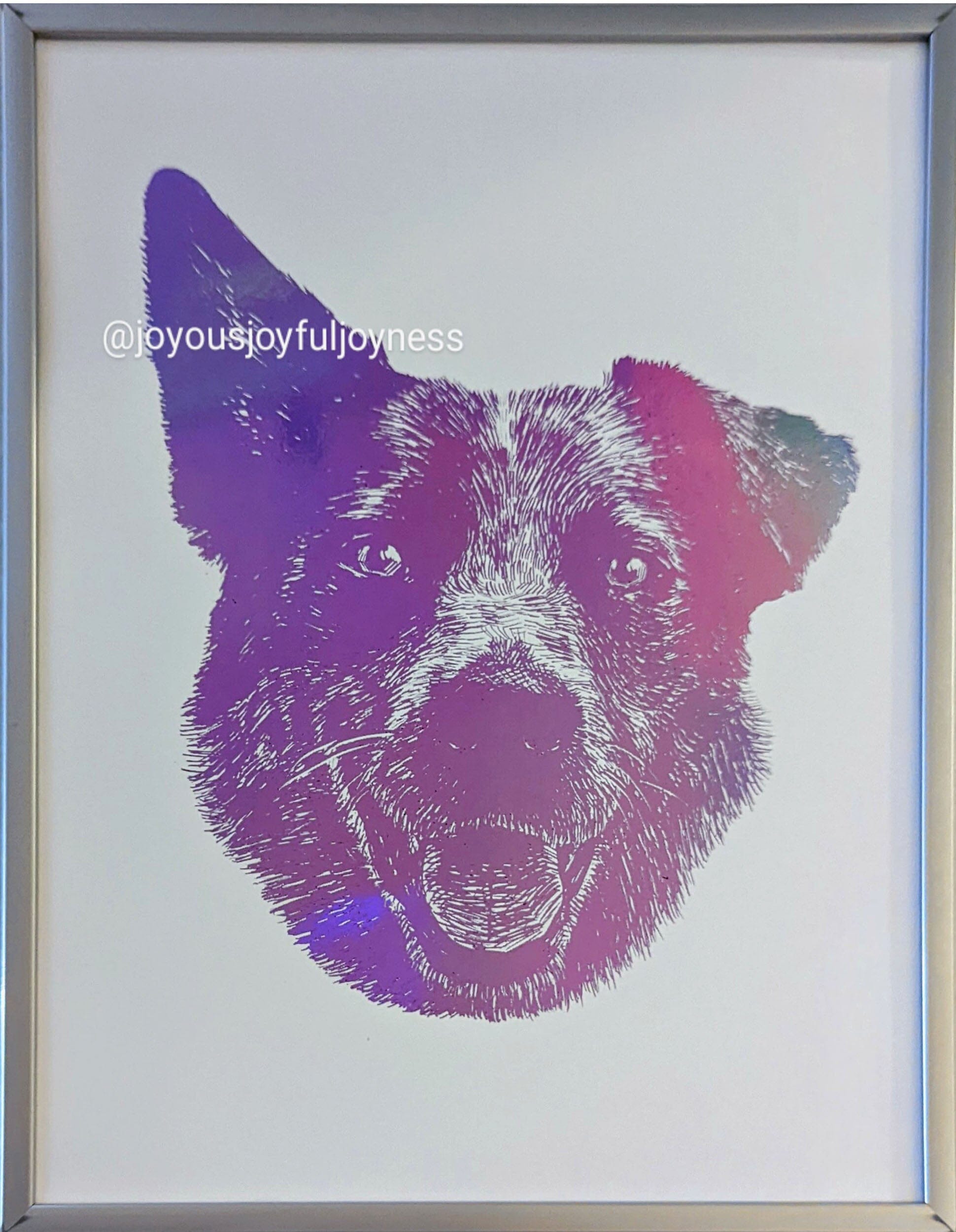 Portfolio: Luna (cattle dog) (Not for sale) Posters, Prints, & Visual Artwork JoyousJoyfulJoyness 