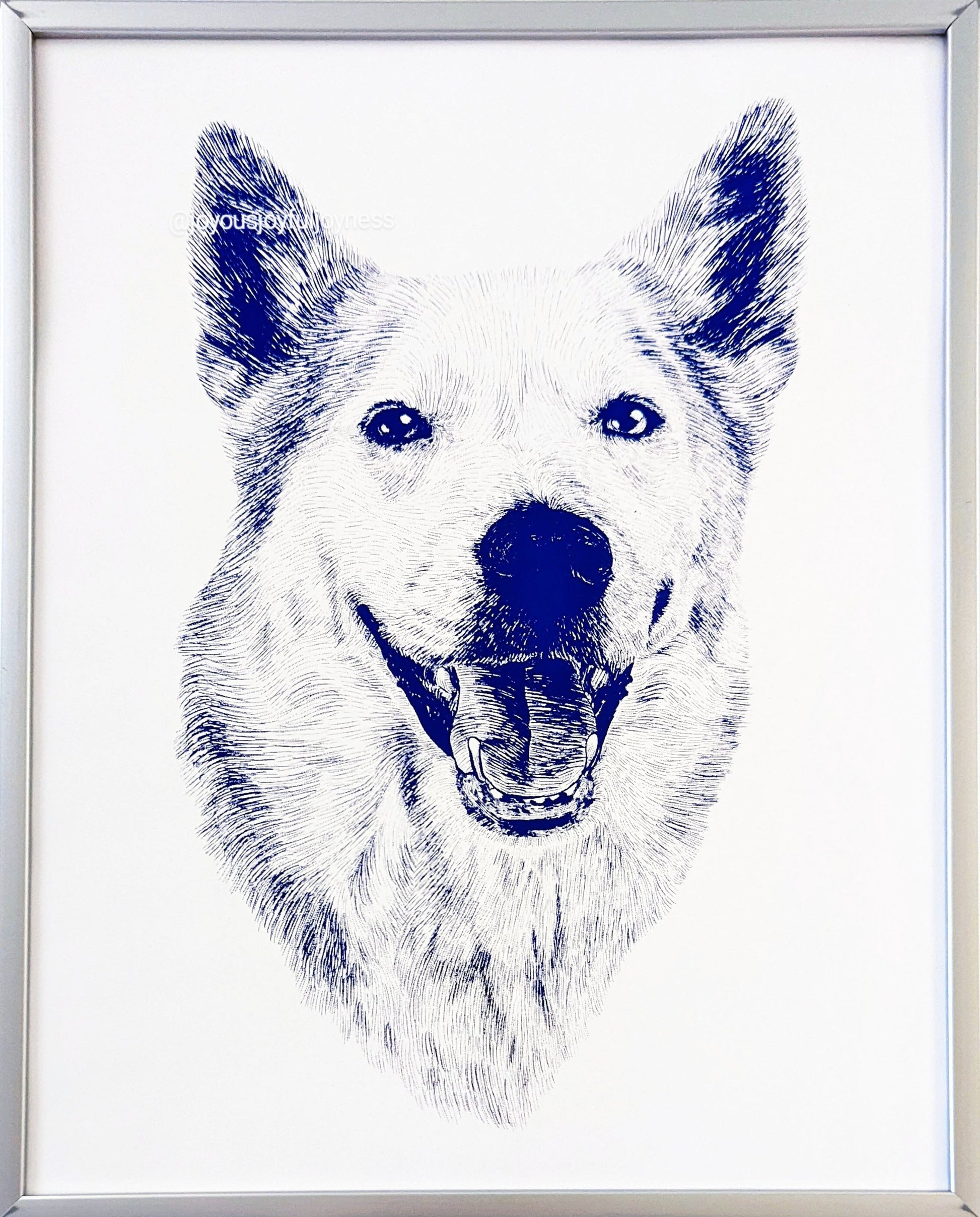 Portfolio: Nala (Husky) (Not for sale) Posters, Prints, & Visual Artwork JoyousJoyfulJoyness 