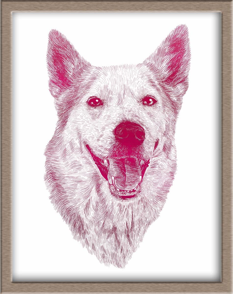 Custom Foiled Pet Portraits Pre-Order (starting at $320) Posters, Prints, & Visual Artwork JoyousJoyfulJoyness 