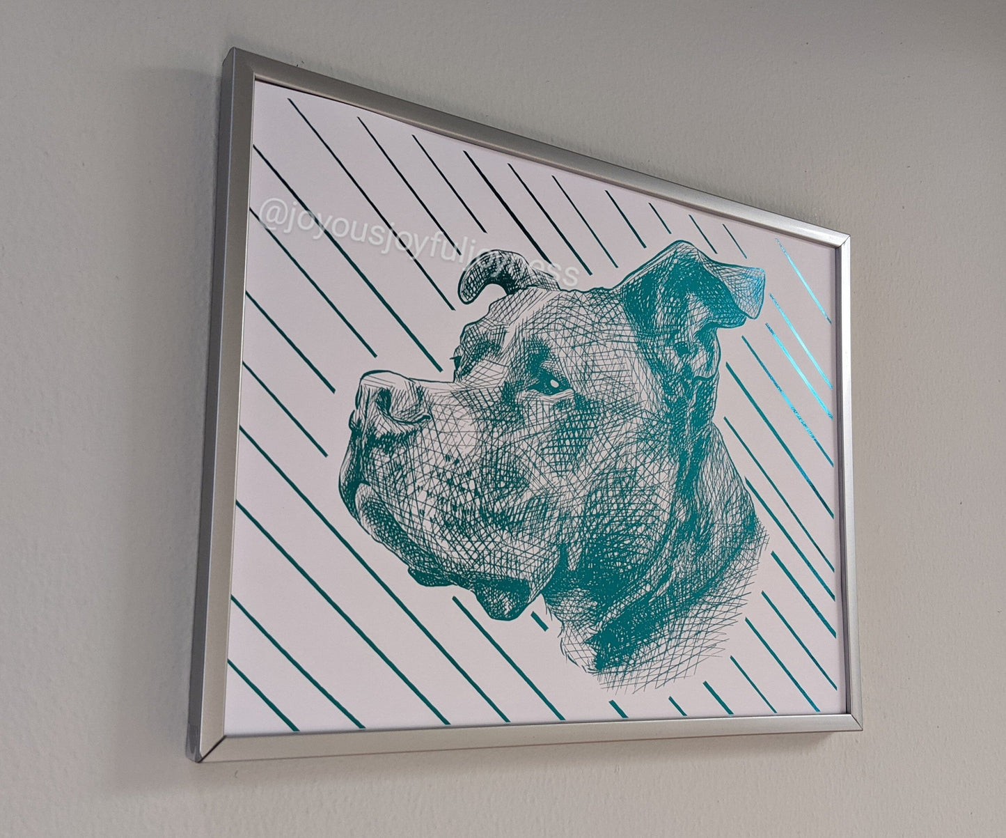 Ready-Made Dog Pictures Posters, Prints, & Visual Artwork JoyousJoyfulJoyness 