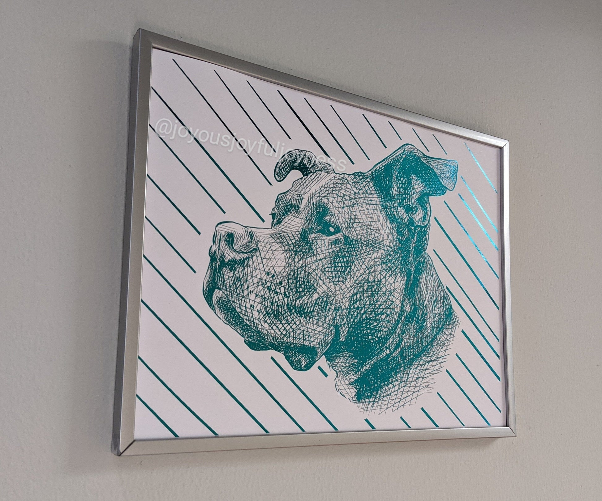 Ready-Made Dog Pictures Posters, Prints, & Visual Artwork JoyousJoyfulJoyness 
