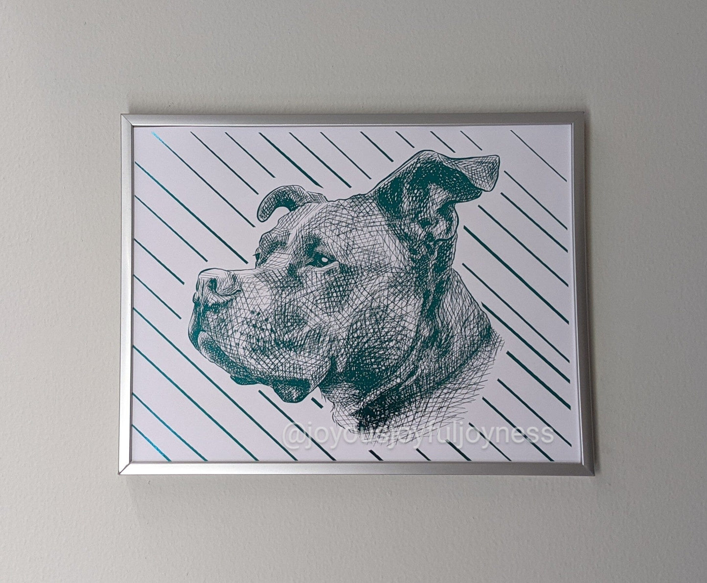 Ready-Made Dog Pictures Posters, Prints, & Visual Artwork JoyousJoyfulJoyness 