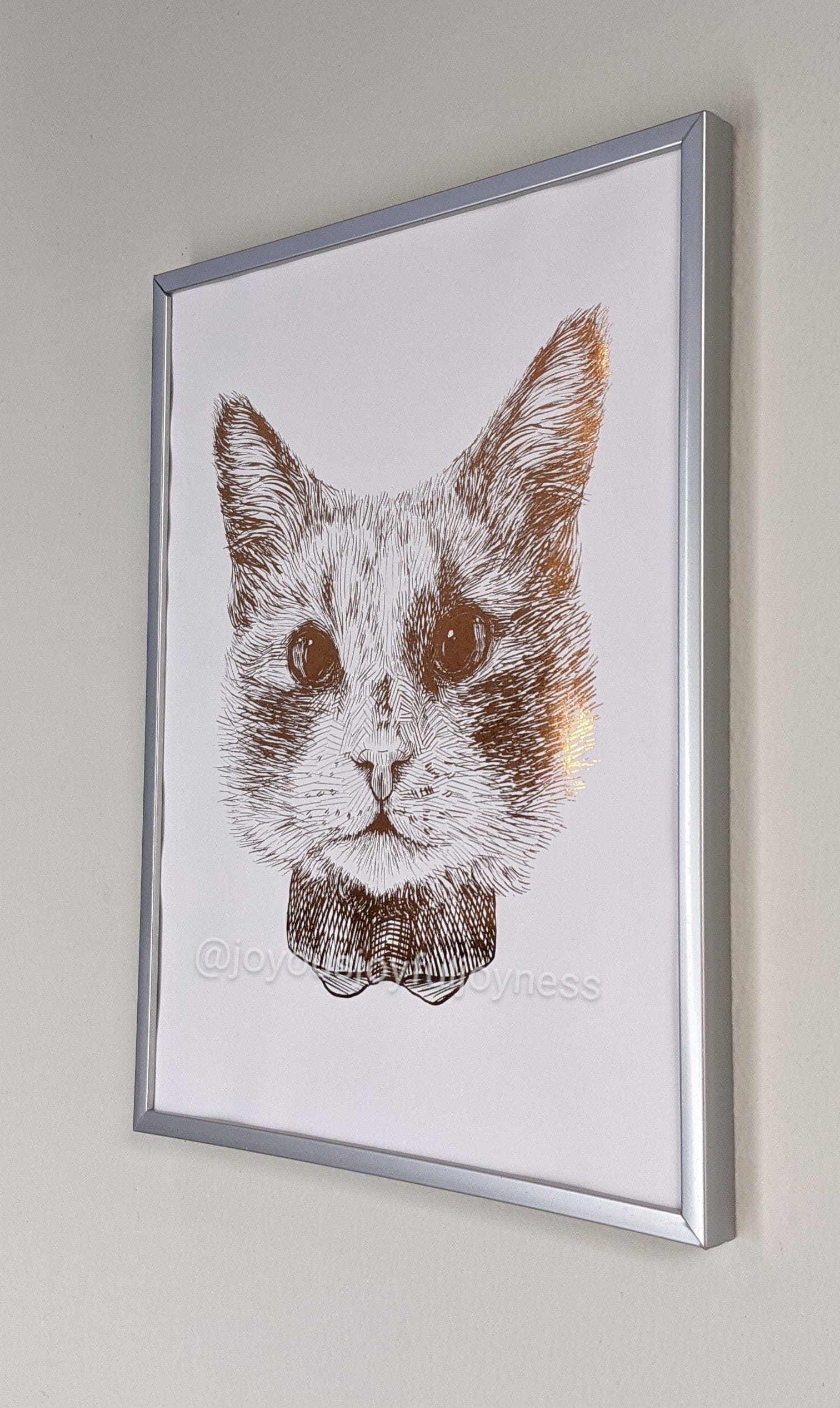 Ready-Made Cat Prints Posters, Prints, & Visual Artwork JoyousJoyfulJoyness 