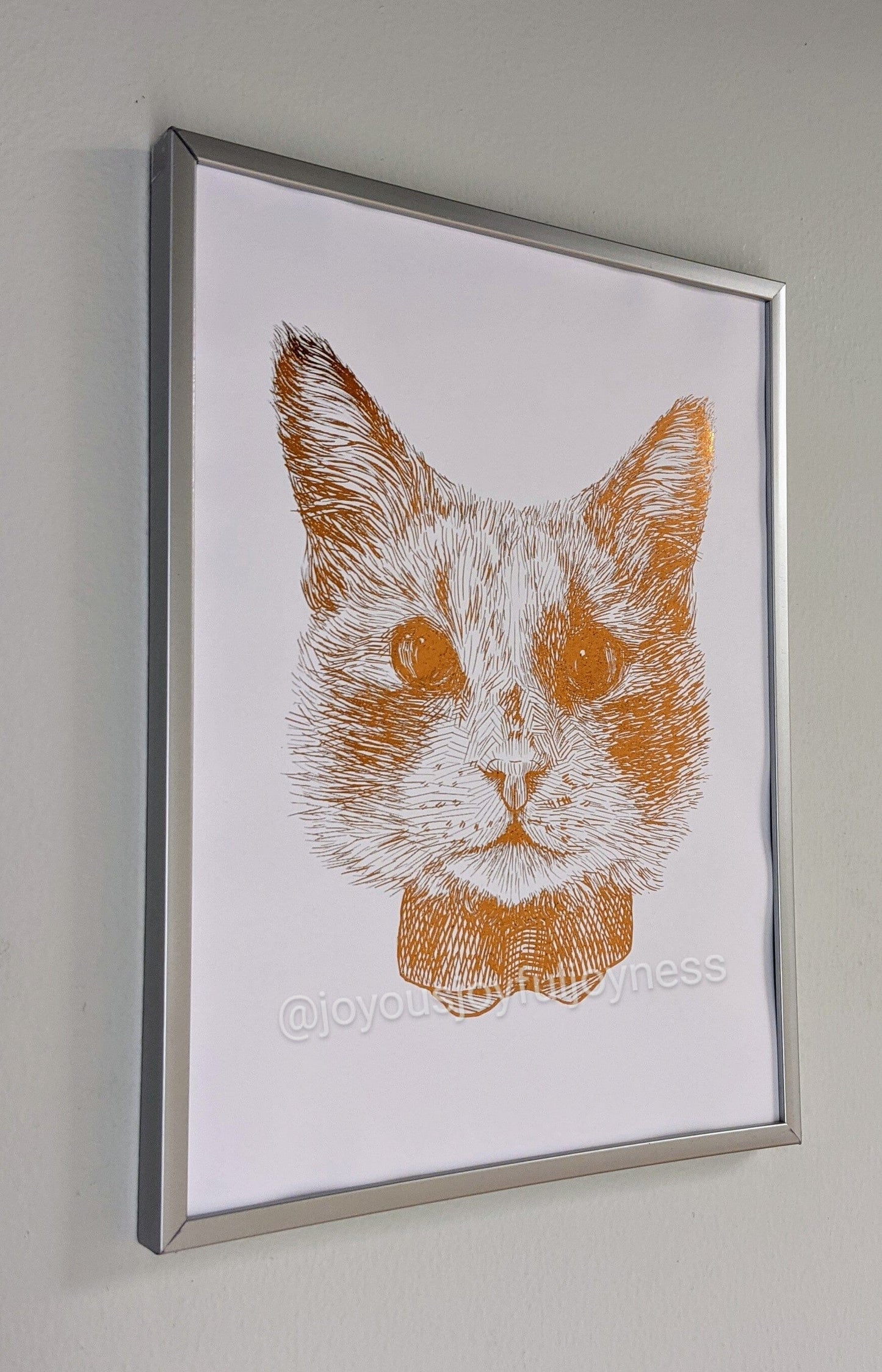 Ready-Made Cat Prints Posters, Prints, & Visual Artwork JoyousJoyfulJoyness 