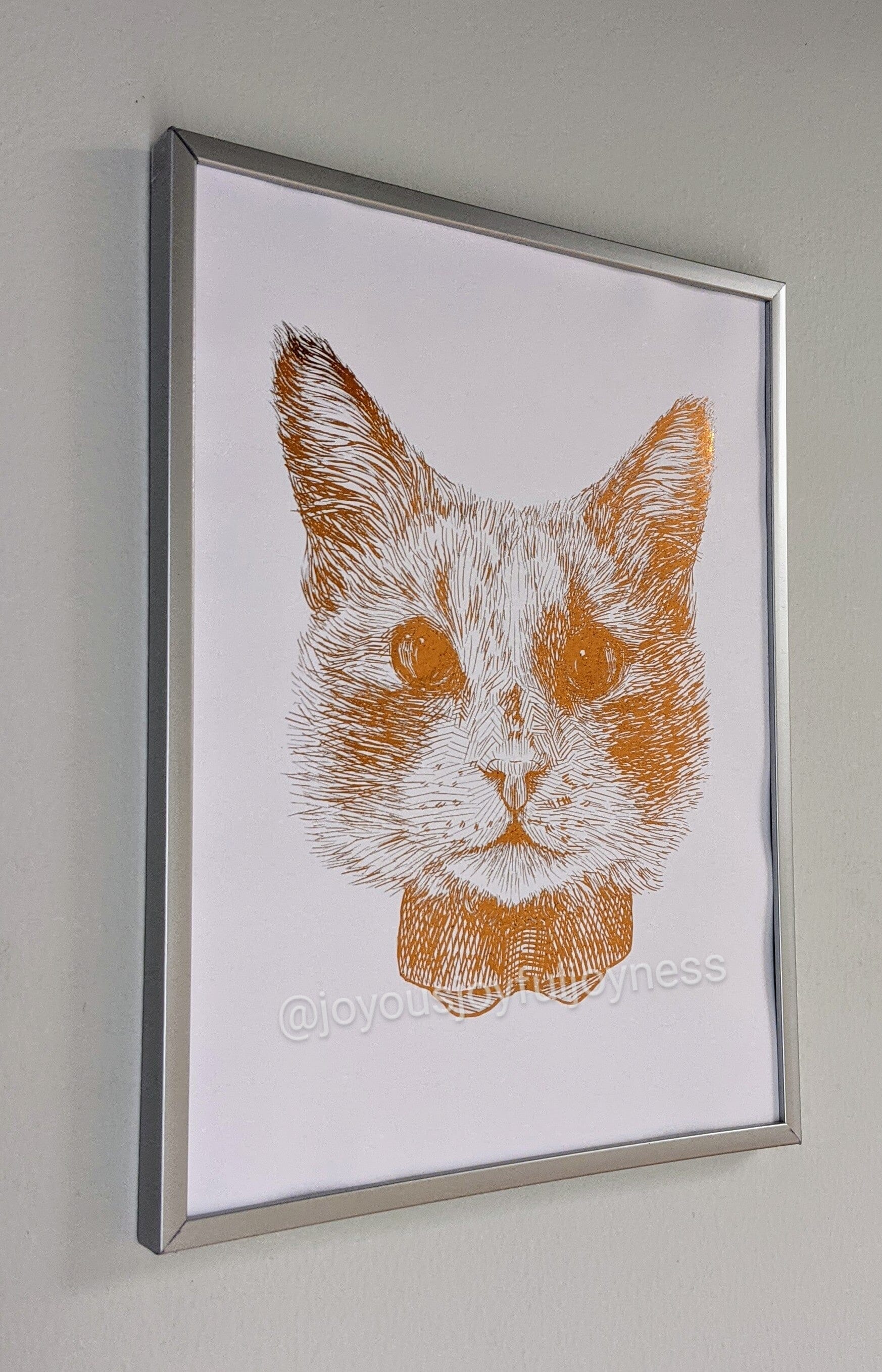 Ready-Made Cat Prints Posters, Prints, & Visual Artwork JoyousJoyfulJoyness 
