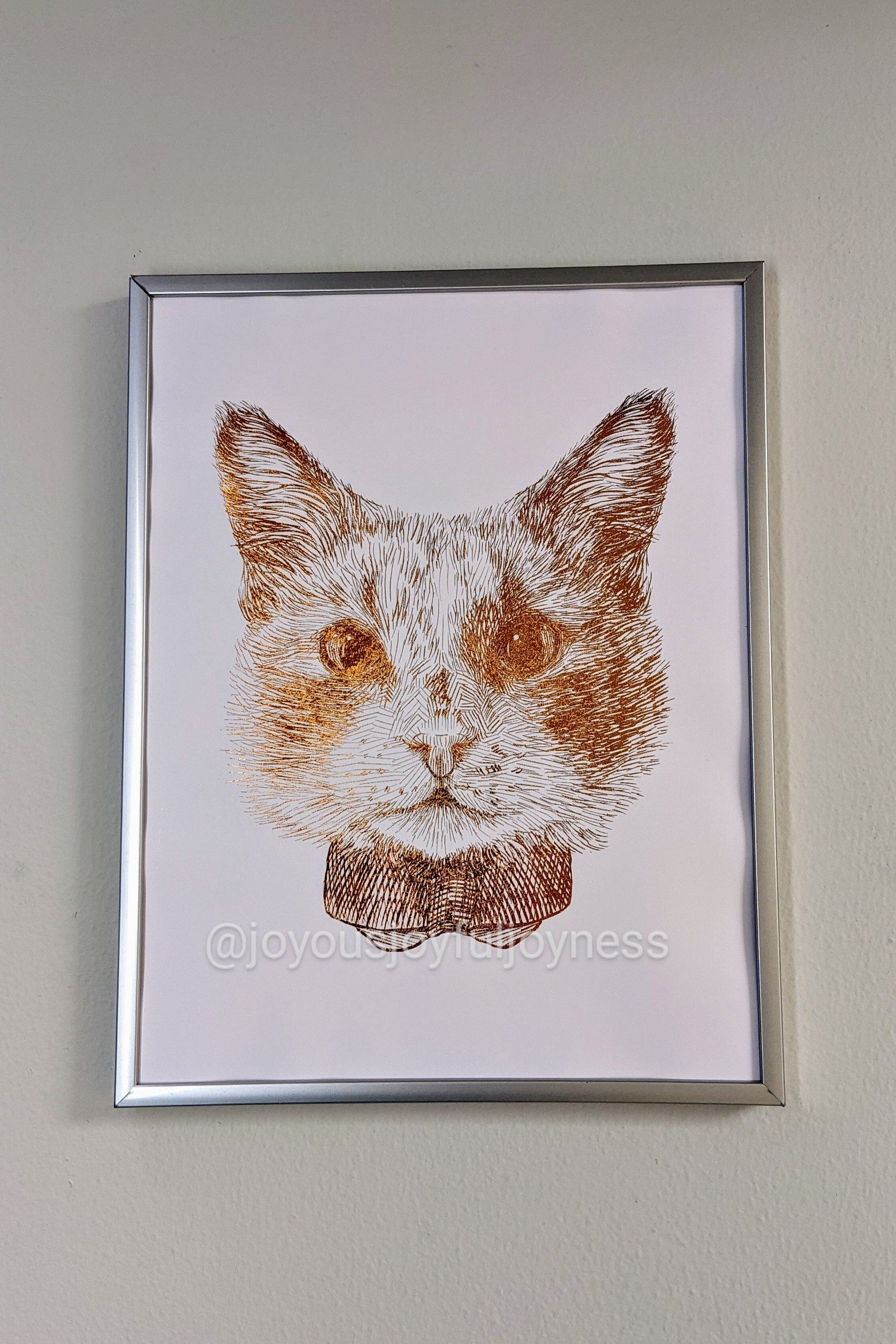 Ready-Made Cat Prints Posters, Prints, & Visual Artwork JoyousJoyfulJoyness 