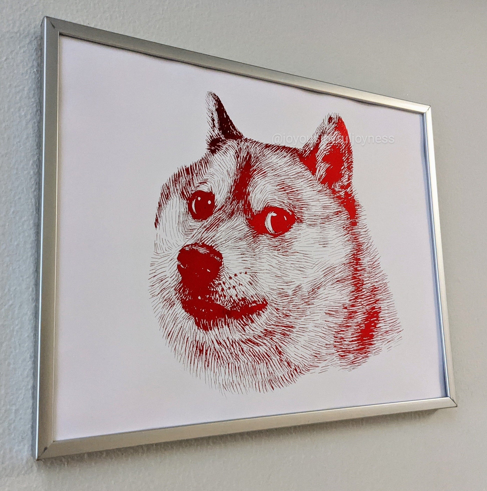 Ready-Made Dog Prints Posters, Prints, & Visual Artwork JoyousJoyfulJoyness 
