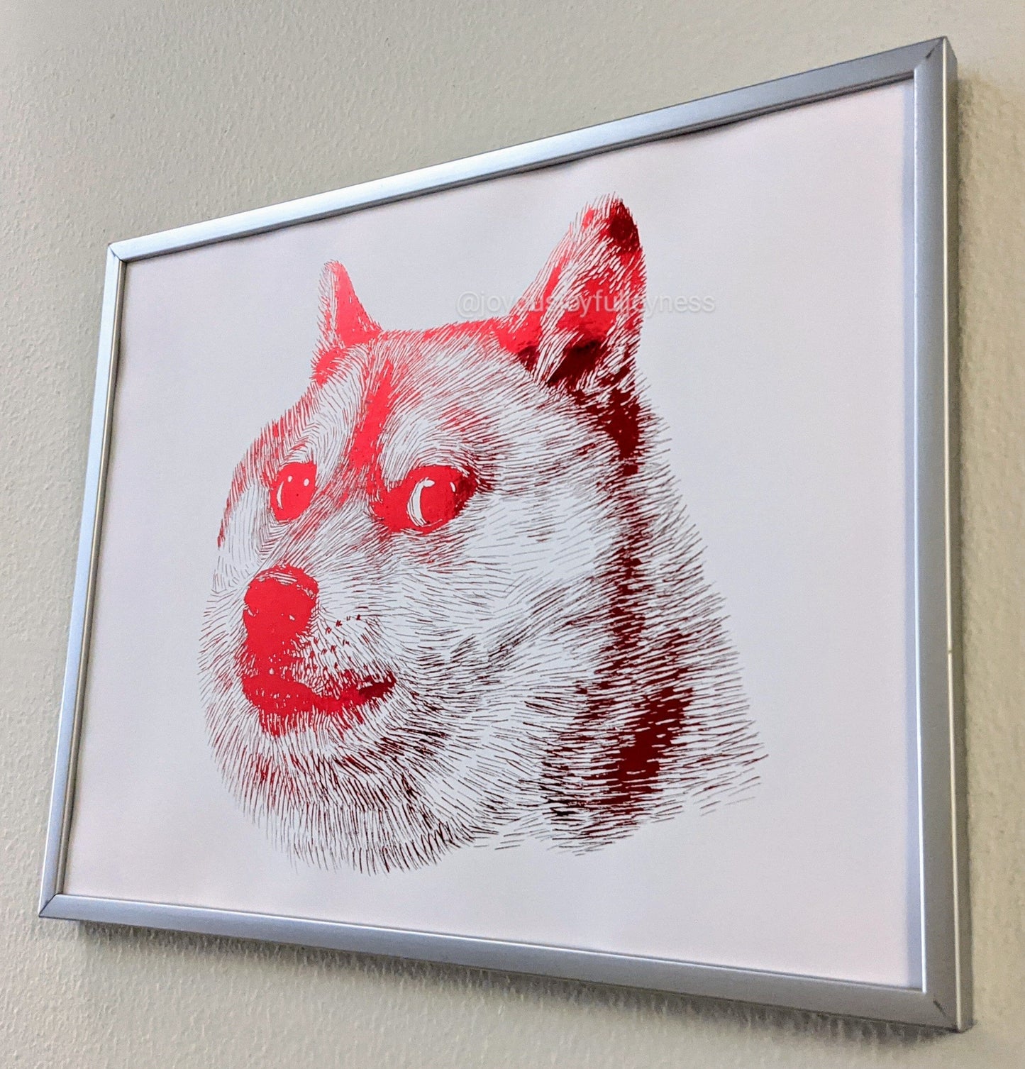 Ready-Made Dog Prints Posters, Prints, & Visual Artwork JoyousJoyfulJoyness 