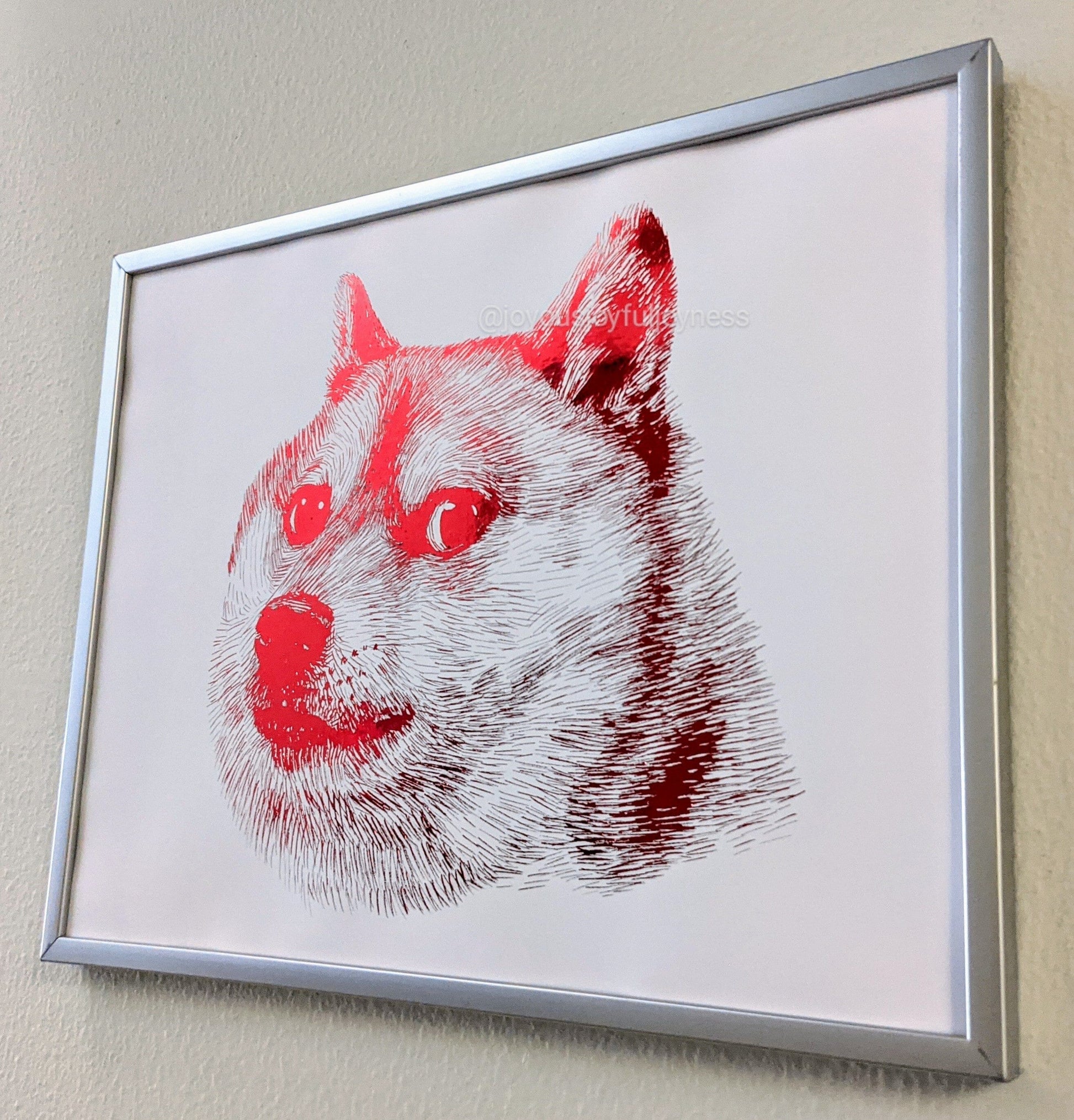 Ready-Made Dog Prints Posters, Prints, & Visual Artwork JoyousJoyfulJoyness 