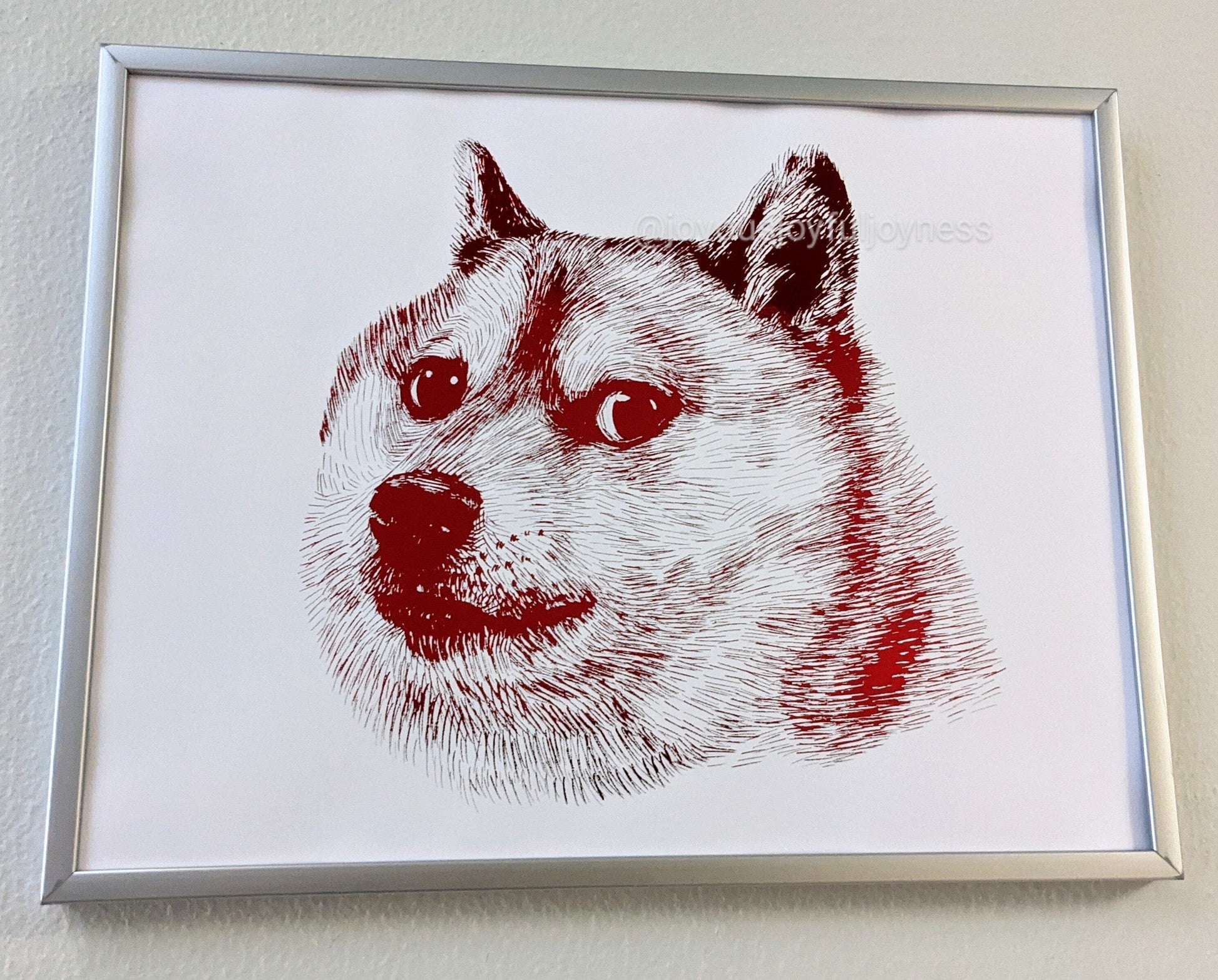 Ready-Made Dog Prints Posters, Prints, & Visual Artwork JoyousJoyfulJoyness 