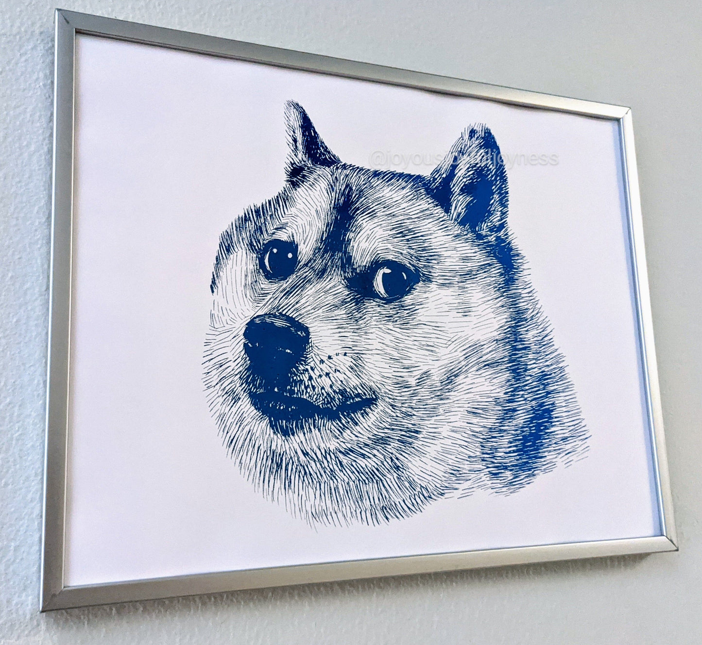 Ready-Made Dog Prints Posters, Prints, & Visual Artwork JoyousJoyfulJoyness 
