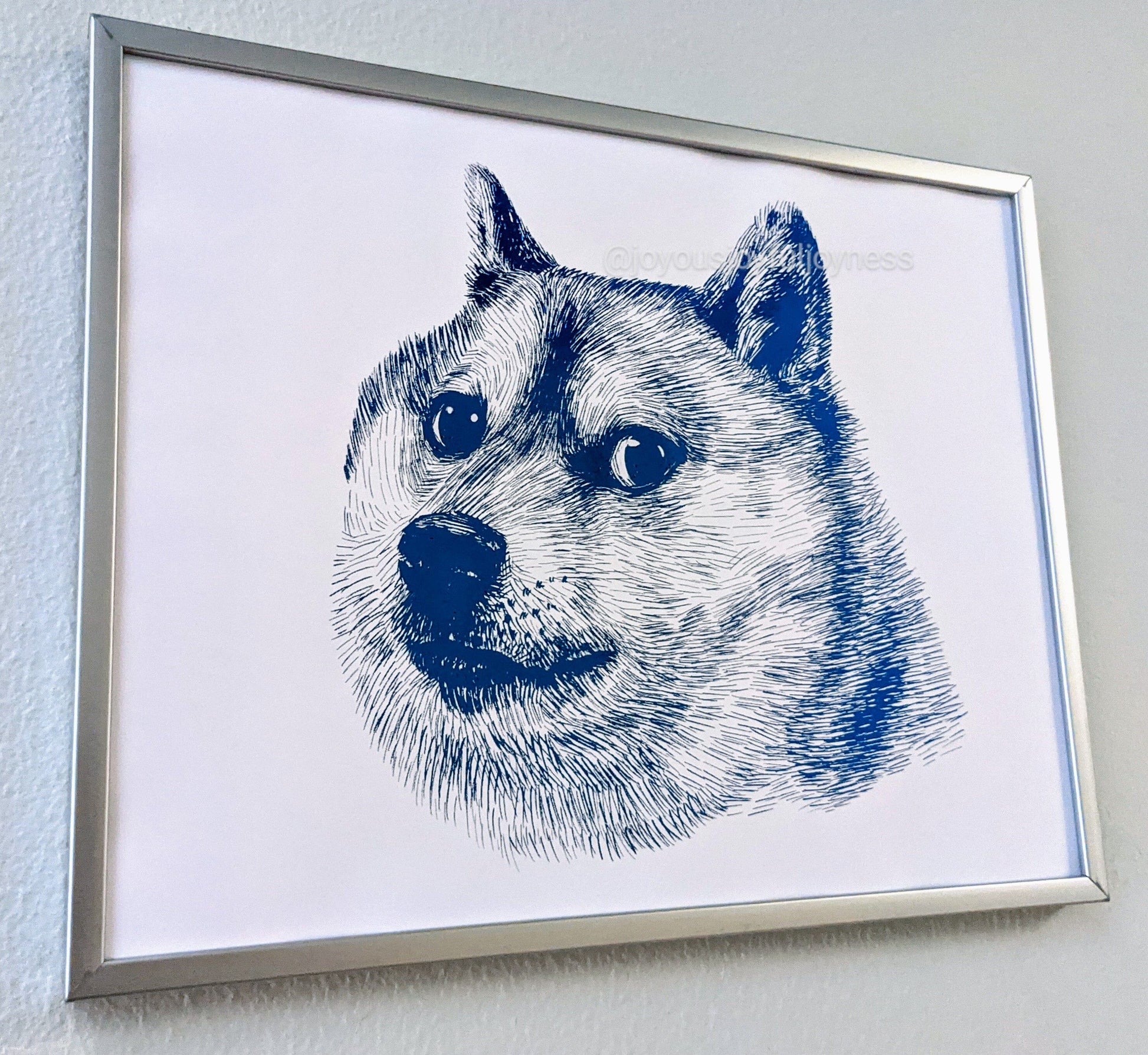 Ready-Made Dog Prints Posters, Prints, & Visual Artwork JoyousJoyfulJoyness 