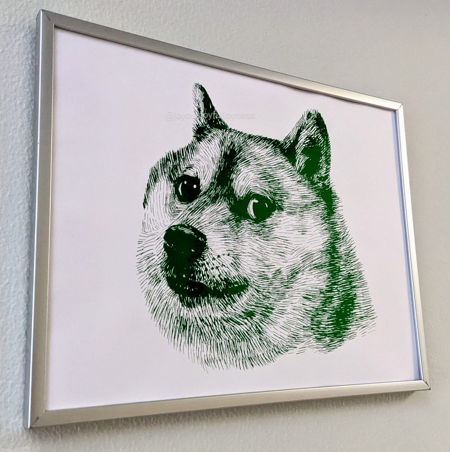 Ready-Made Dog Prints Posters, Prints, & Visual Artwork JoyousJoyfulJoyness 