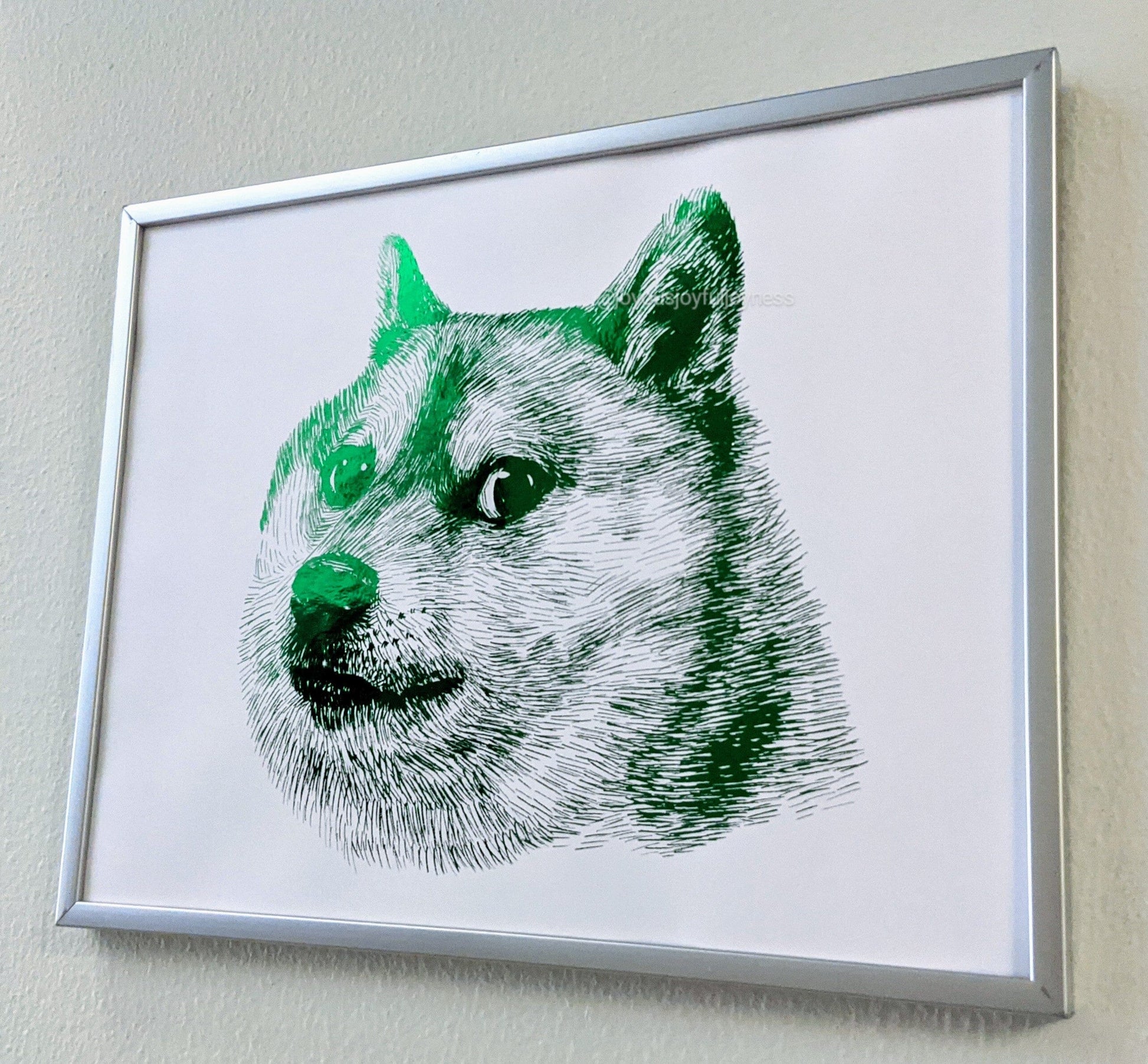 Ready-Made Dog Prints Posters, Prints, & Visual Artwork JoyousJoyfulJoyness 