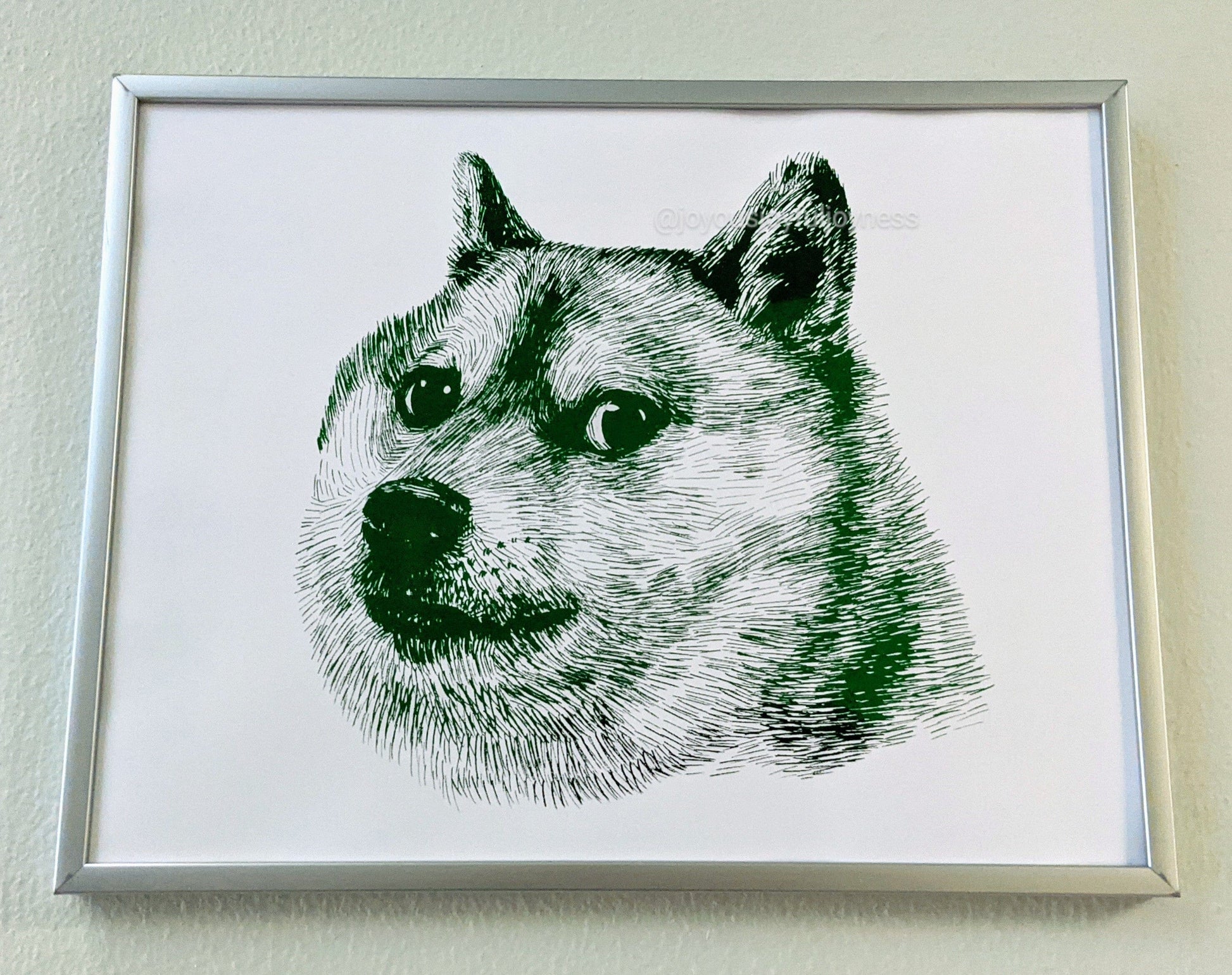 Ready-Made Dog Prints Posters, Prints, & Visual Artwork JoyousJoyfulJoyness 