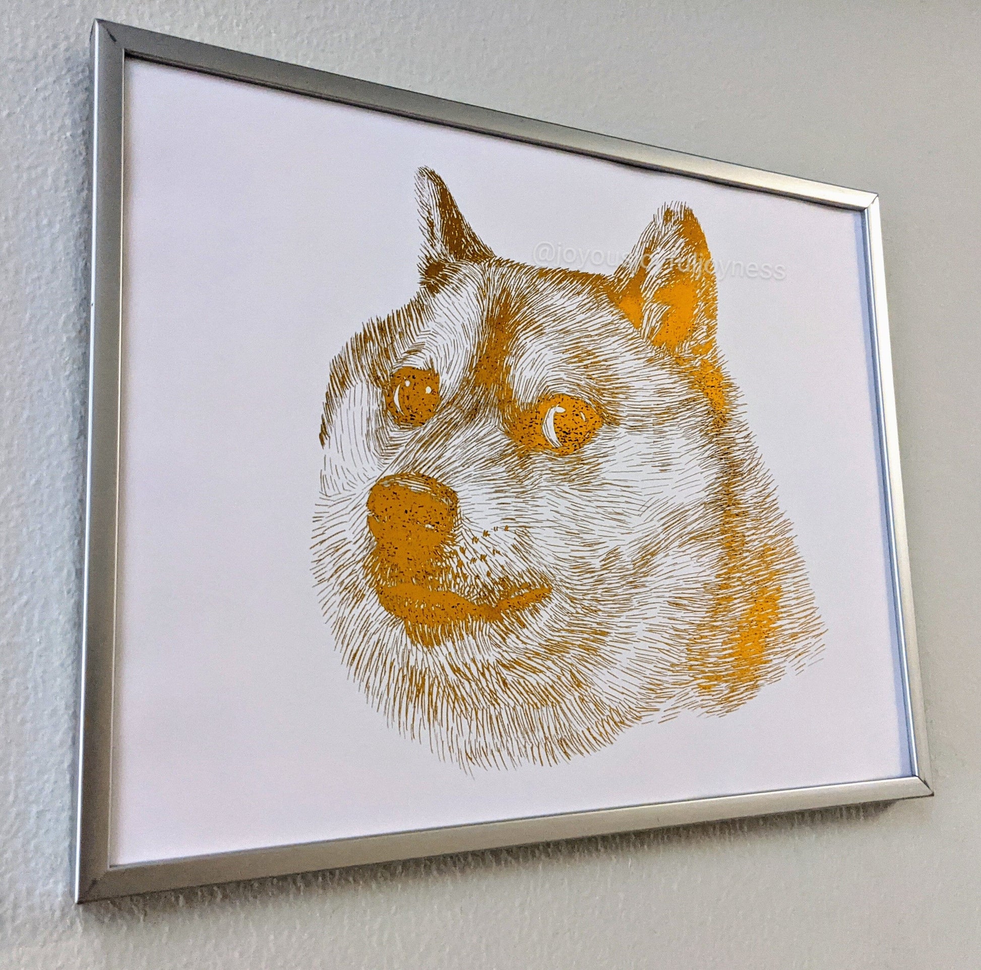 Ready-Made Dog Prints Posters, Prints, & Visual Artwork JoyousJoyfulJoyness 