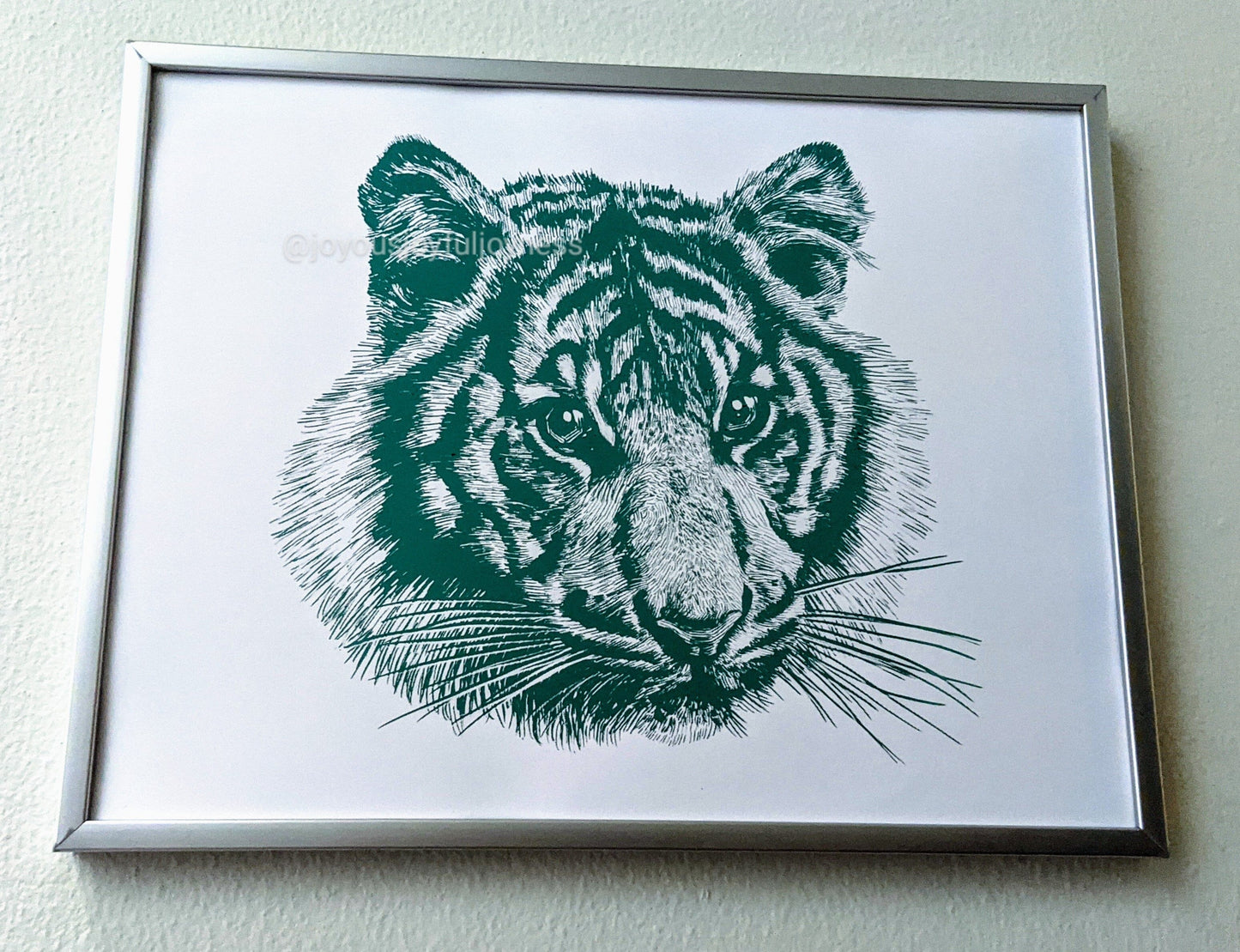 Ready-Made Tiger Prints Posters, Prints, & Visual Artwork JoyousJoyfulJoyness 