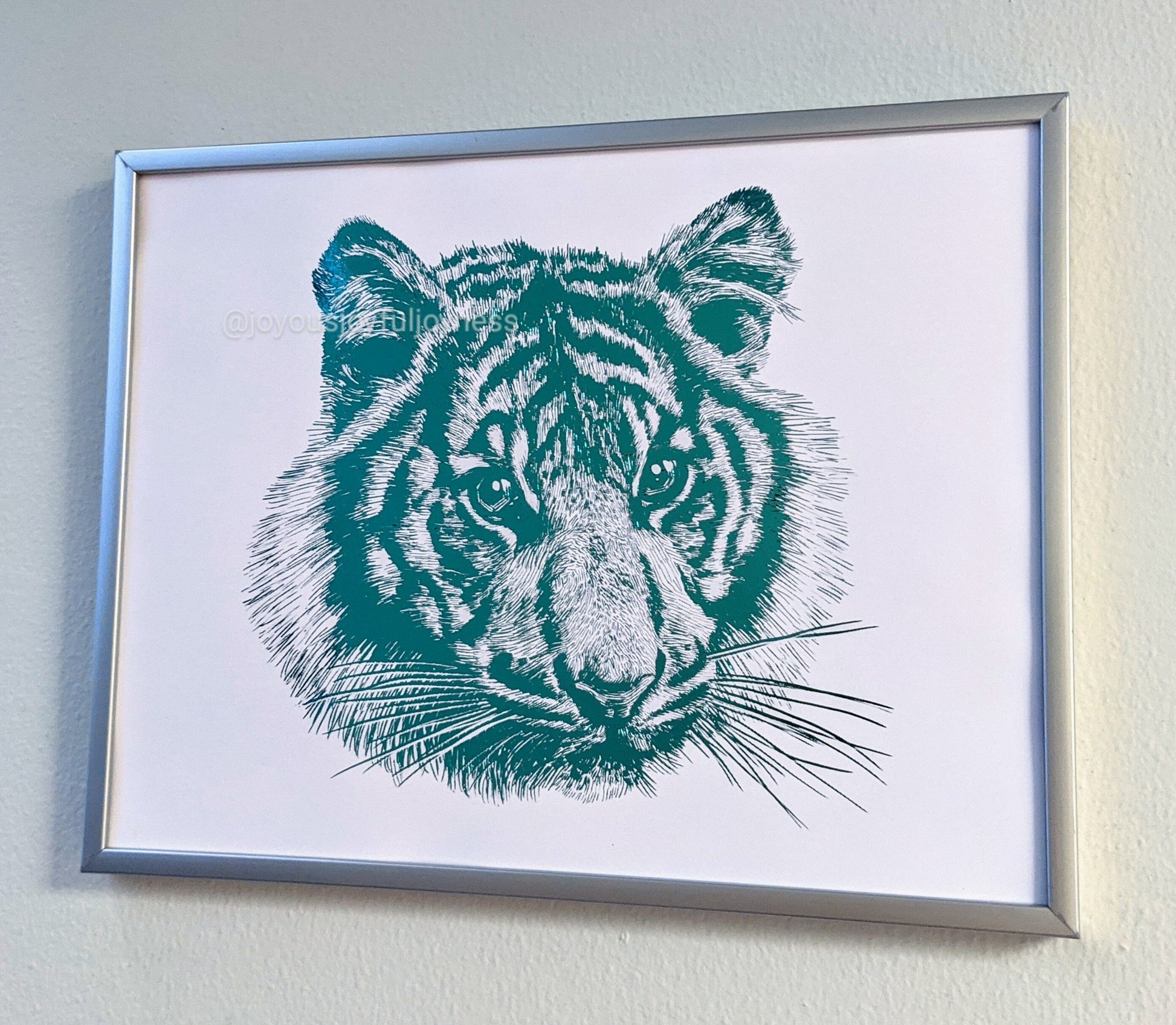Ready-Made Tiger Prints Posters, Prints, & Visual Artwork JoyousJoyfulJoyness 