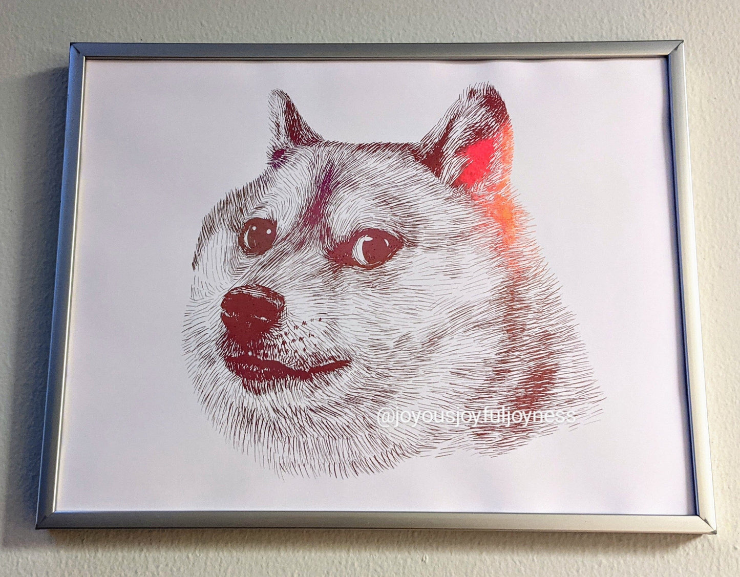 Ready-Made Dog Prints Posters, Prints, & Visual Artwork JoyousJoyfulJoyness 