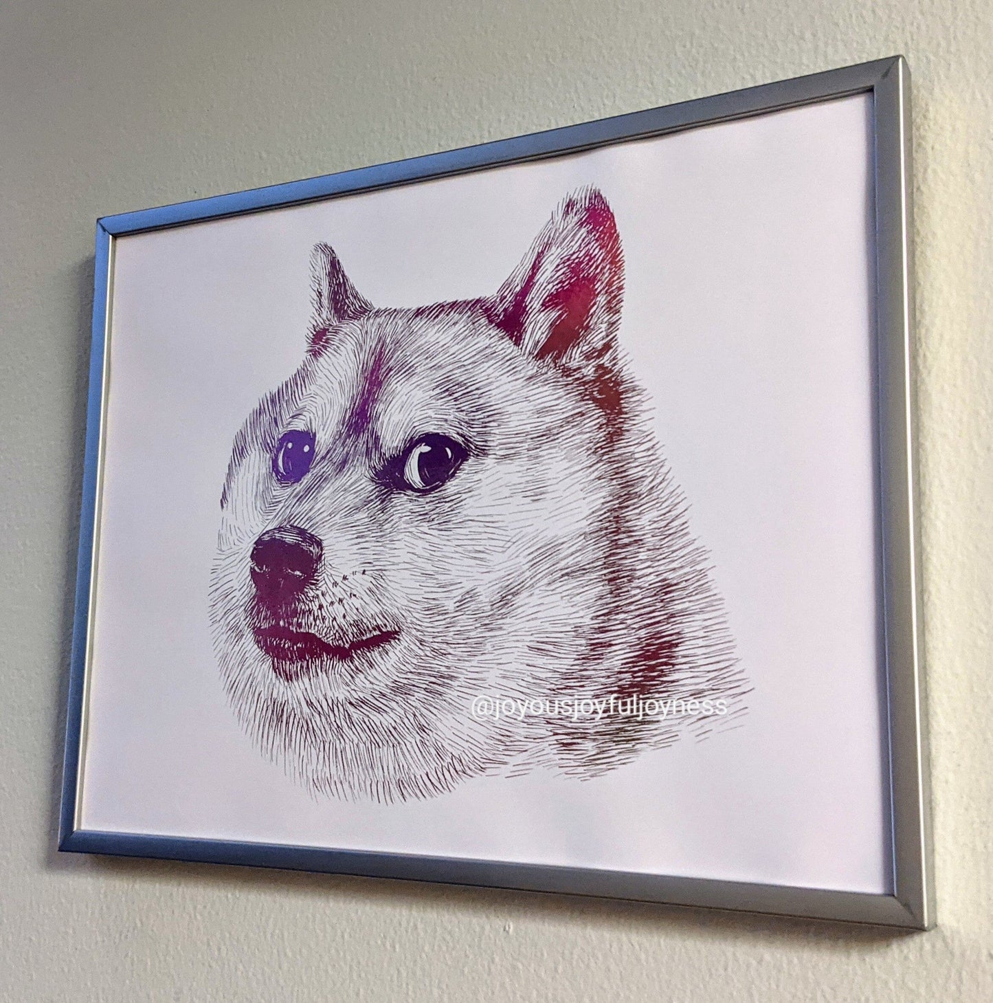 Ready-Made Dog Prints Posters, Prints, & Visual Artwork JoyousJoyfulJoyness 
