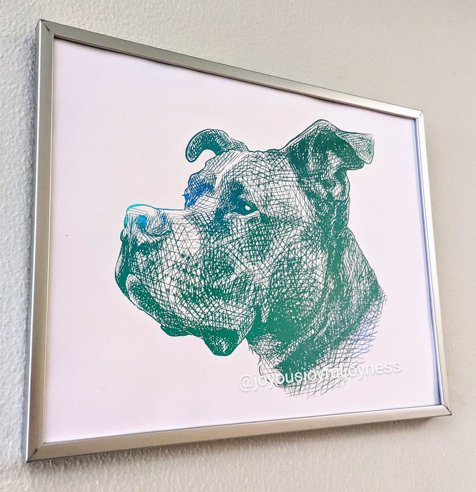Ready-Made Dog Pictures Posters, Prints, & Visual Artwork JoyousJoyfulJoyness 