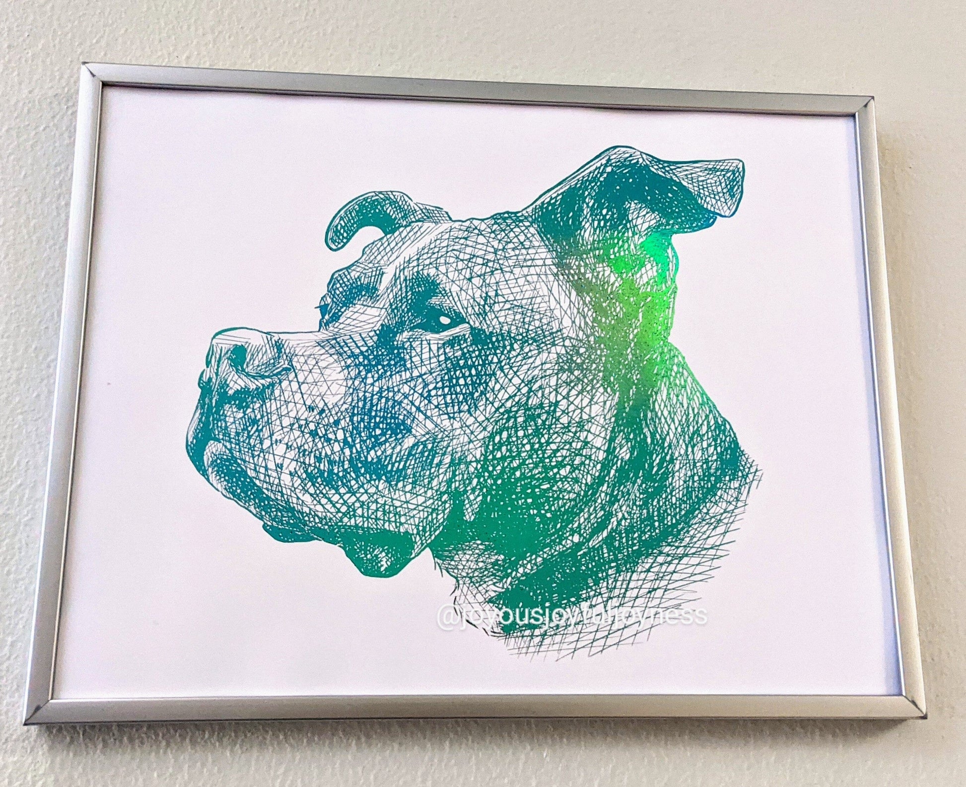 Ready-Made Dog Pictures Posters, Prints, & Visual Artwork JoyousJoyfulJoyness 