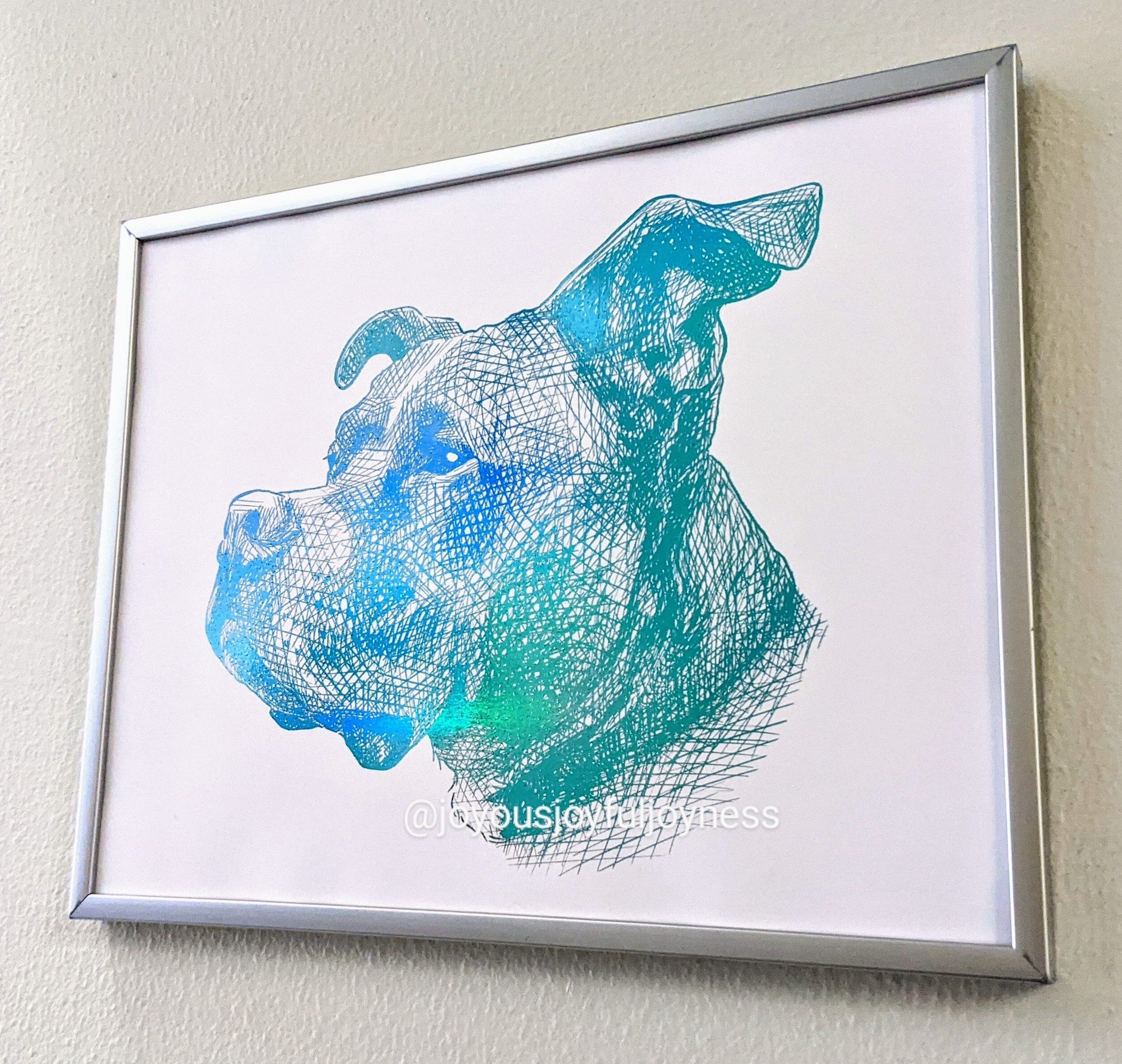 Ready-Made Dog Pictures Posters, Prints, & Visual Artwork JoyousJoyfulJoyness 