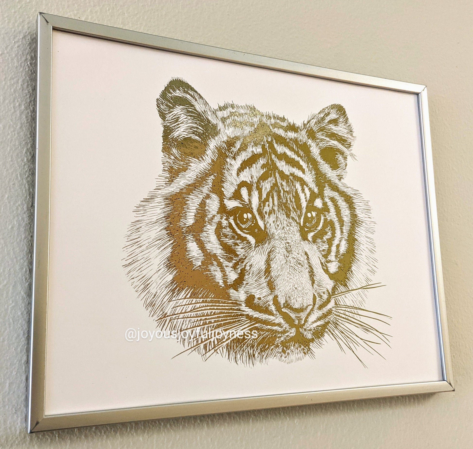Ready-Made Tiger Prints Posters, Prints, & Visual Artwork JoyousJoyfulJoyness 
