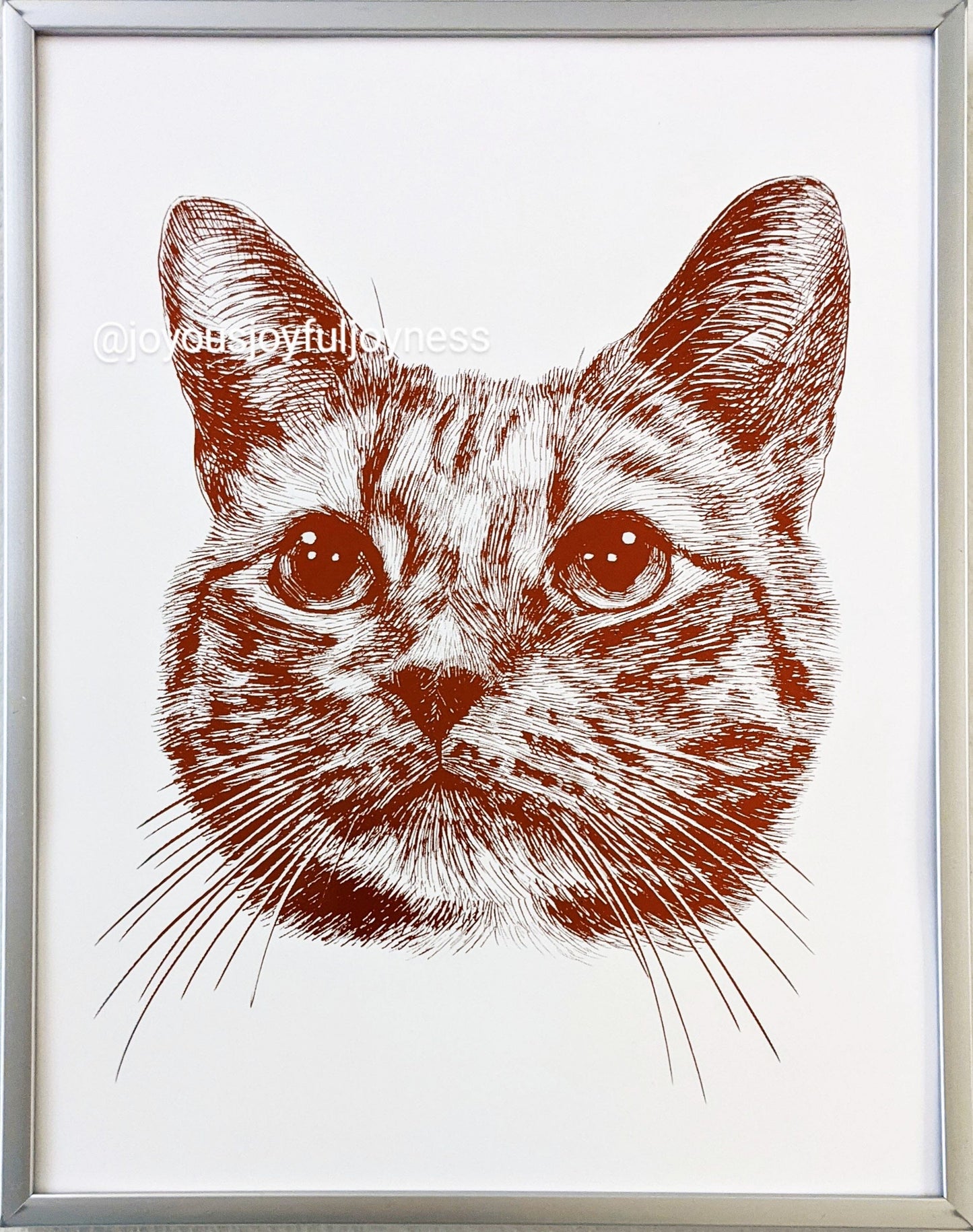Custom Drawings Of Kittens Posters, Prints, & Visual Artwork JoyousJoyfulJoyness 